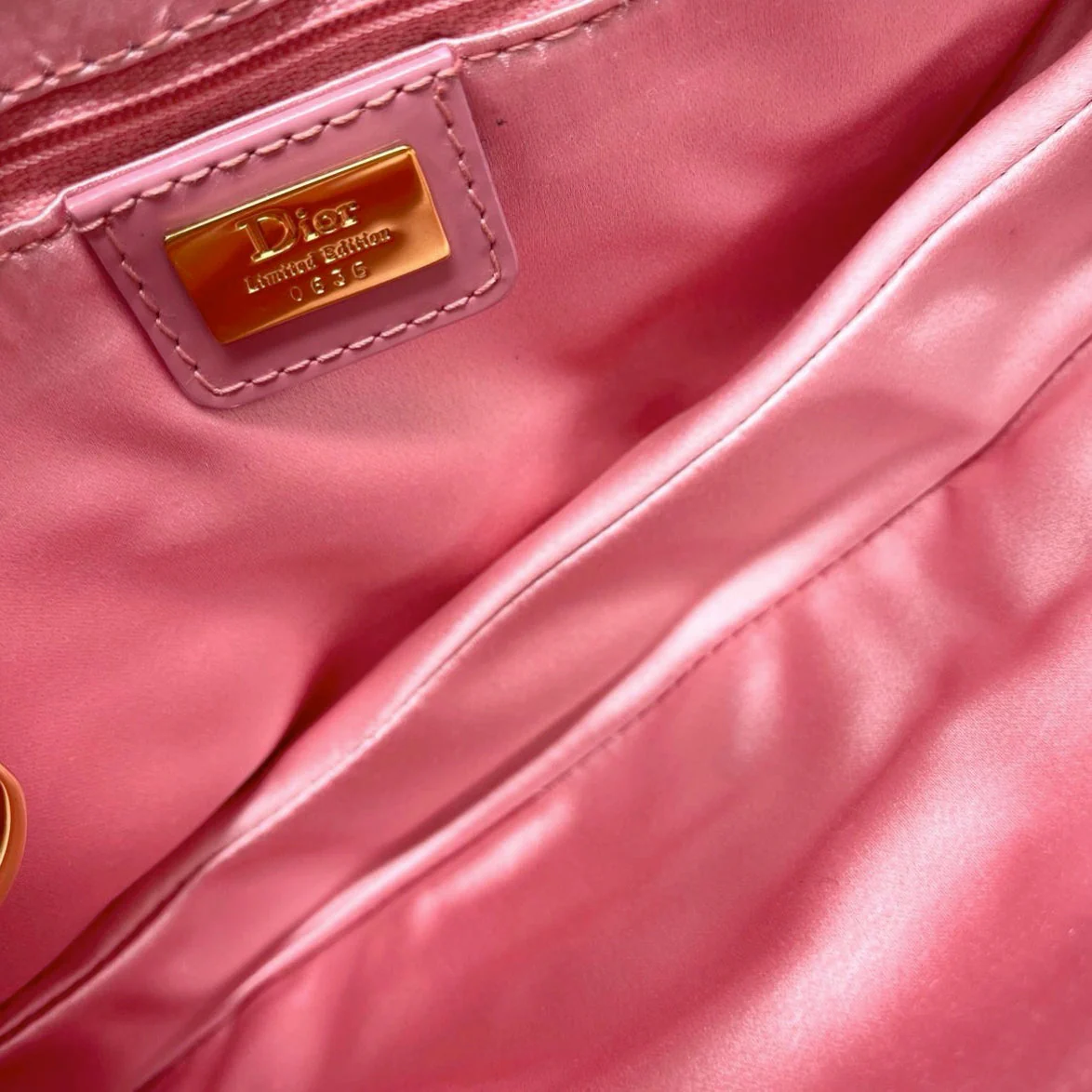 Dior Green Koi Silk Saddle Bag - Image 3