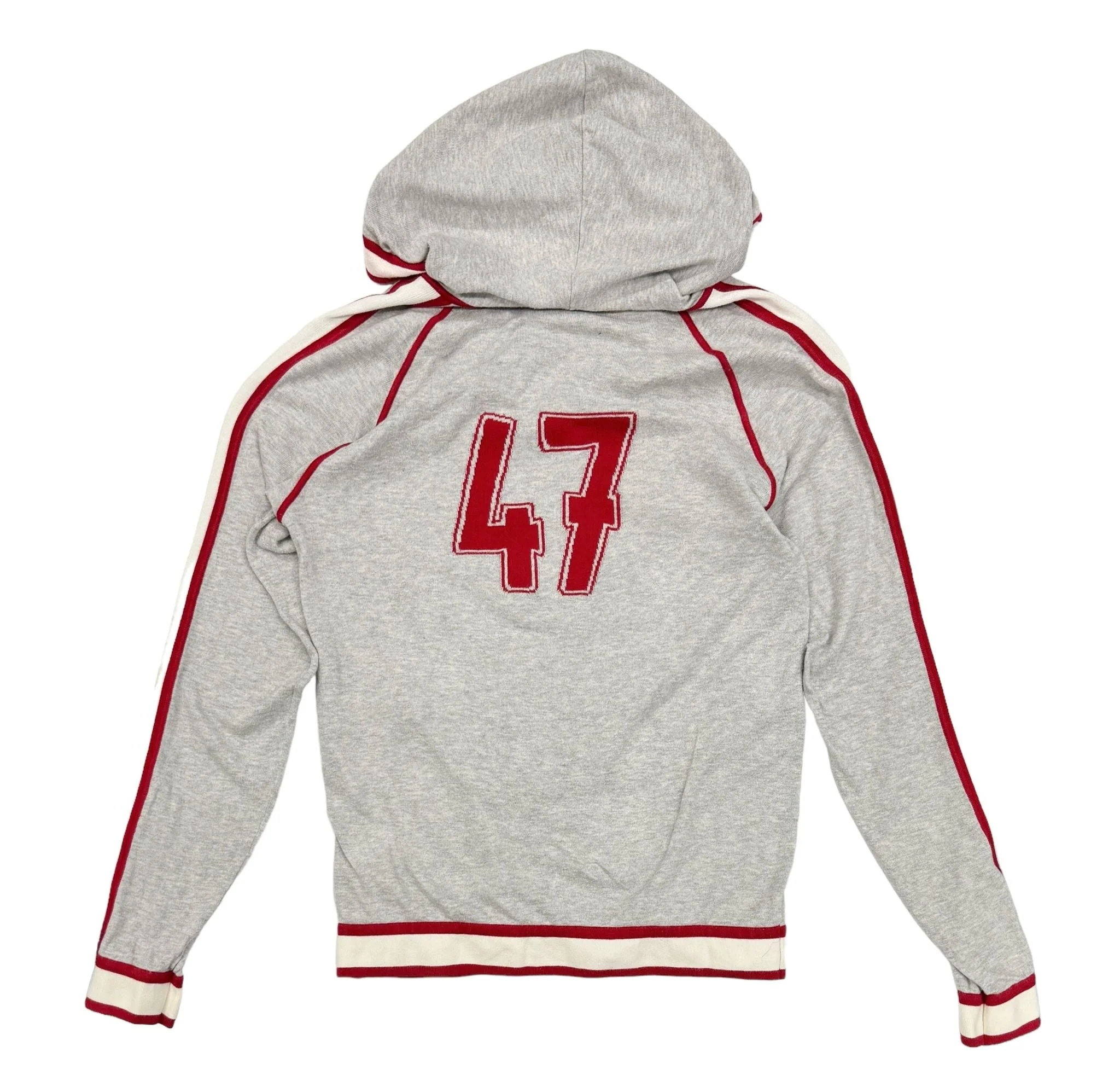 Dior Grey Logo Knit Varsity Jacket - Image 2