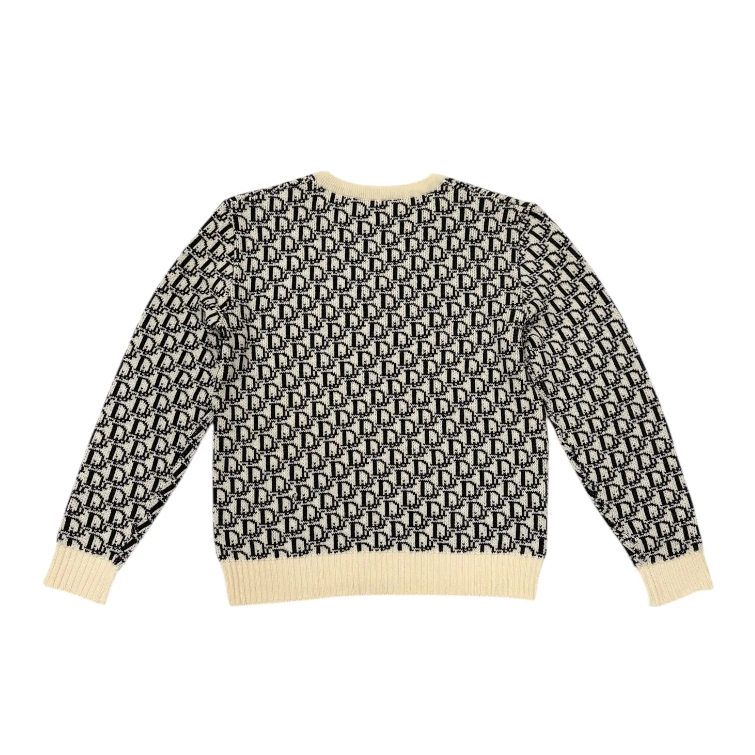 Dior Ivory Logo Sweater Top - Image 2