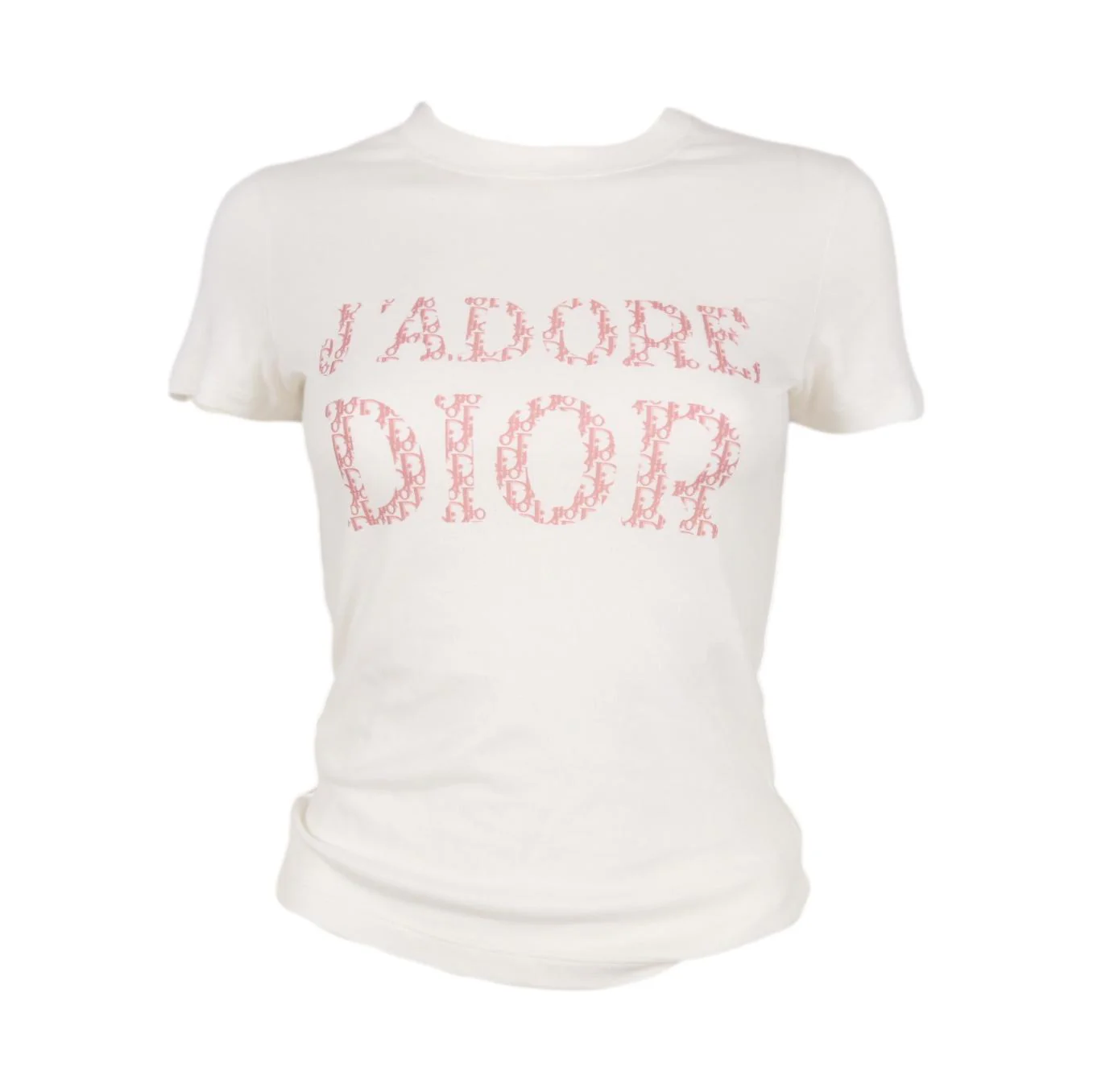 Dior J'Adore White Logo T-Shirt