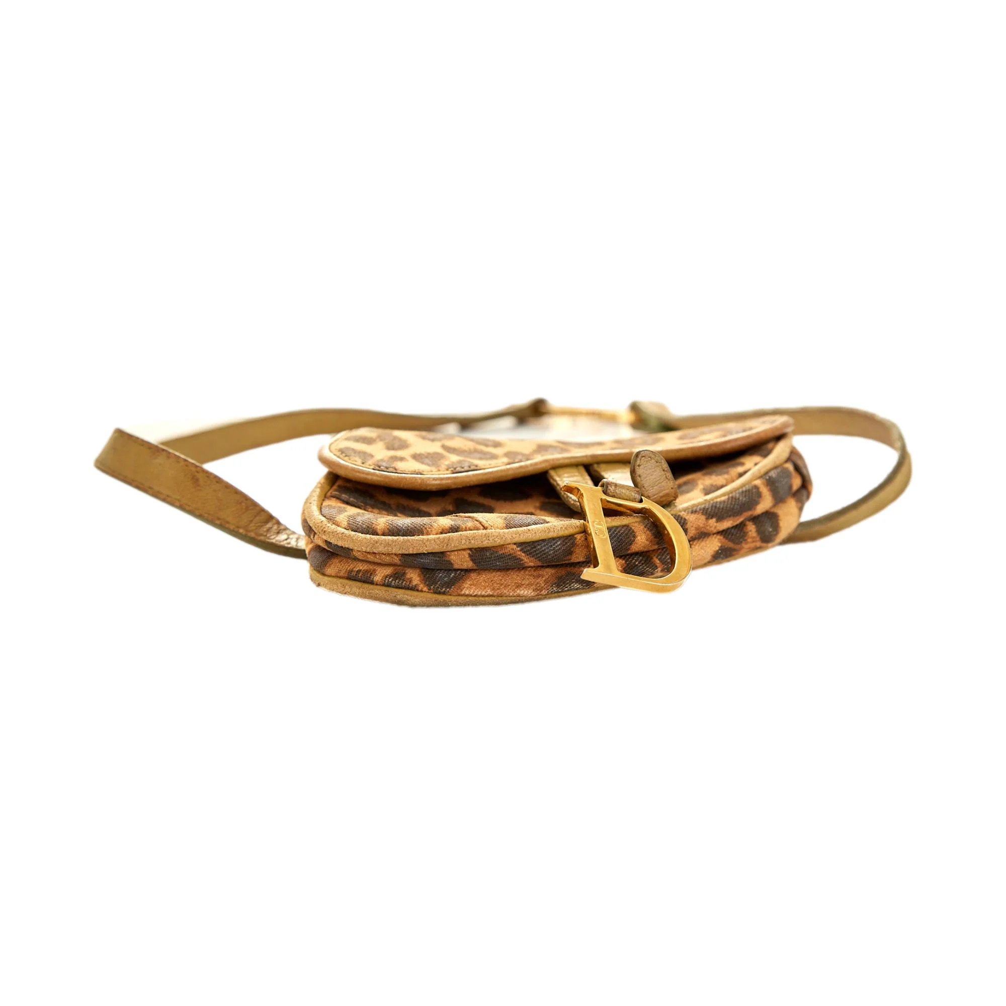 Dior Mini Cheetah Saddle Belt Bag - Image 3