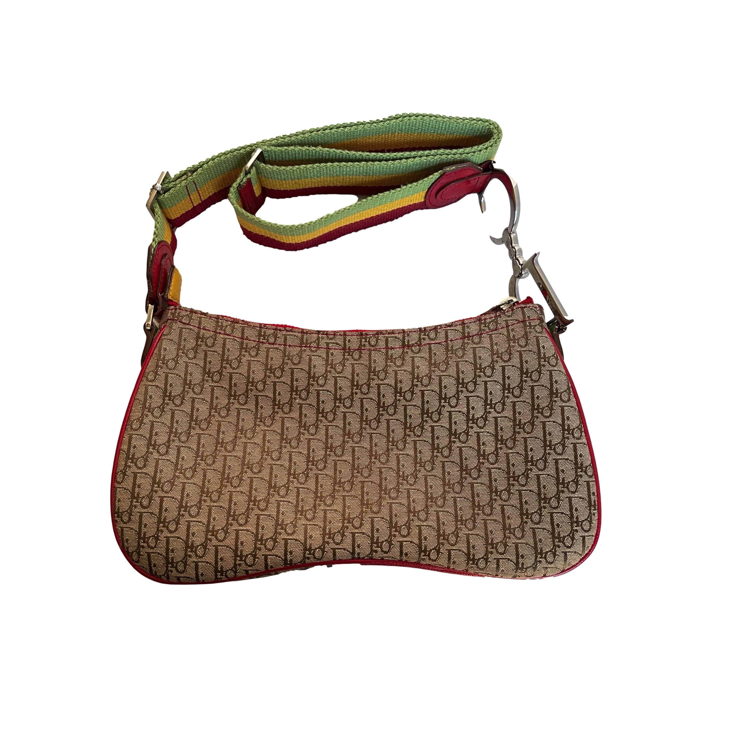 Dior Multicolor Rasta Crossbody Bag - Image 2
