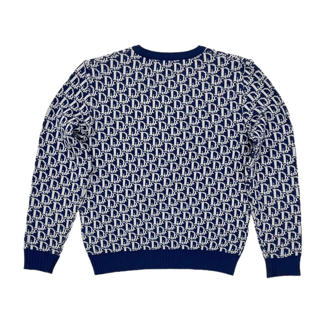 Dior Navy Logo Sweater - Image 2