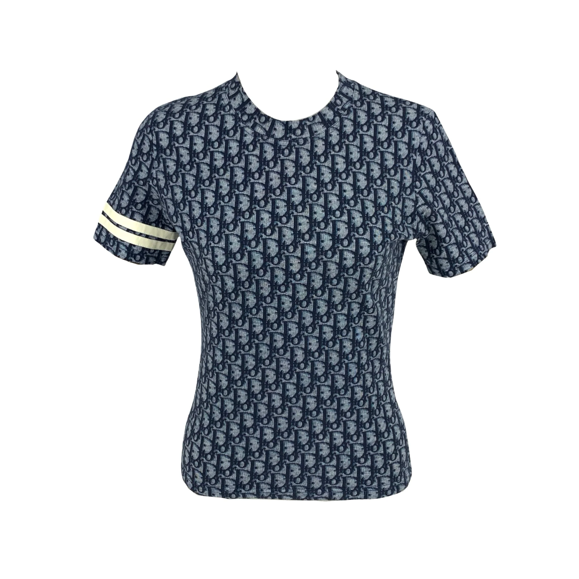 Dior Navy Logo T-Shirt