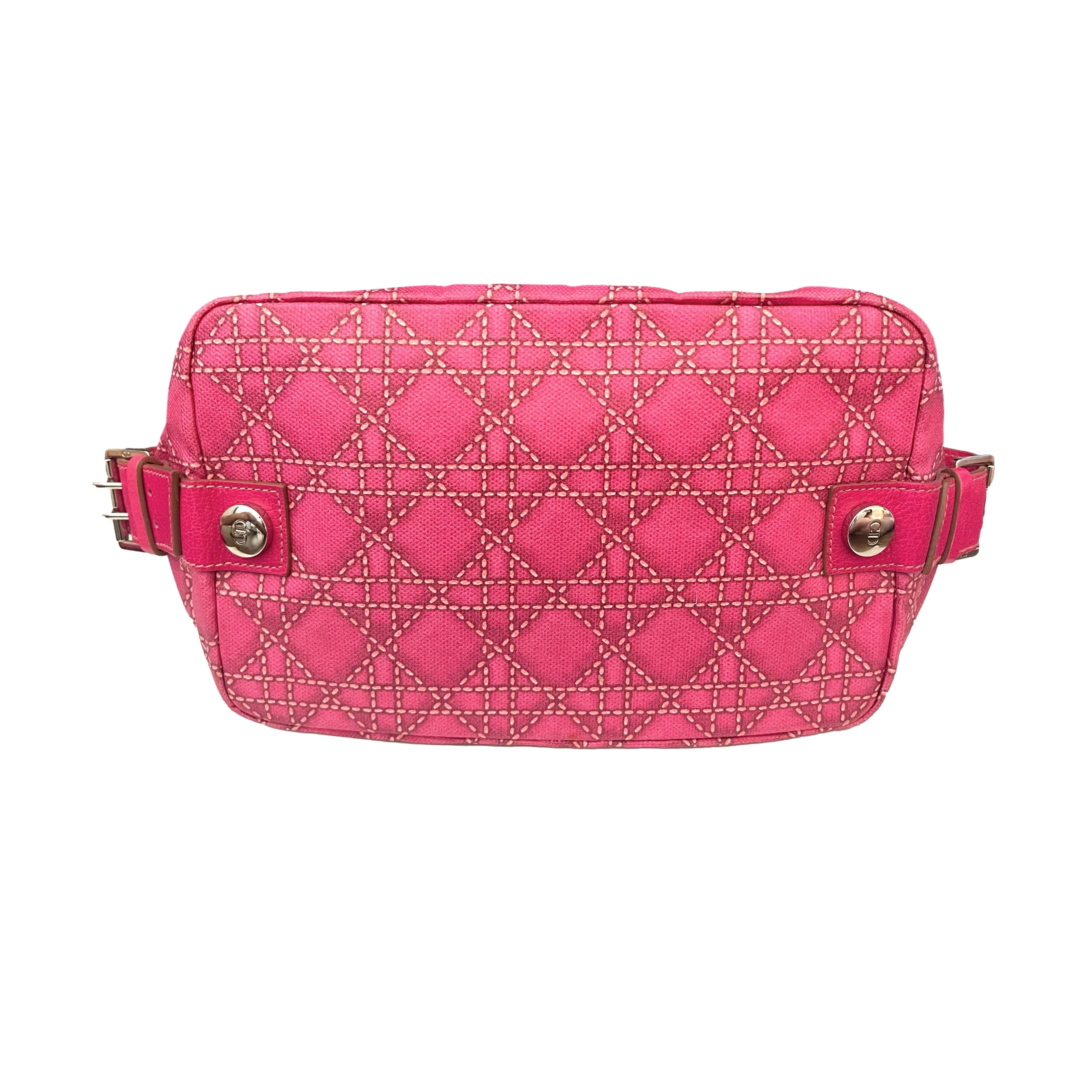 Dior Pink Logo Shoulder Bag - Image 2