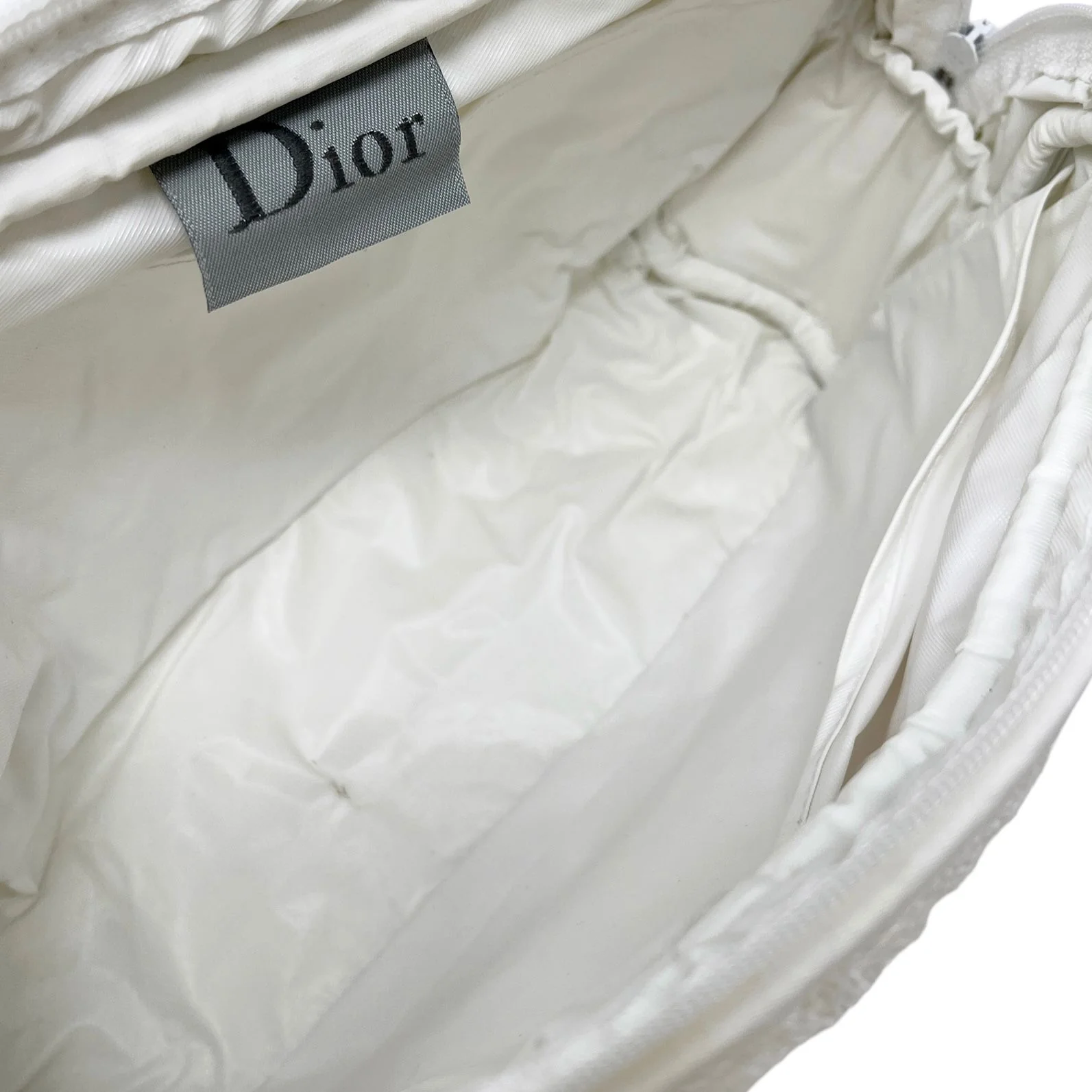 Dior Pink Logo Terry Cloth Bag - Image 3