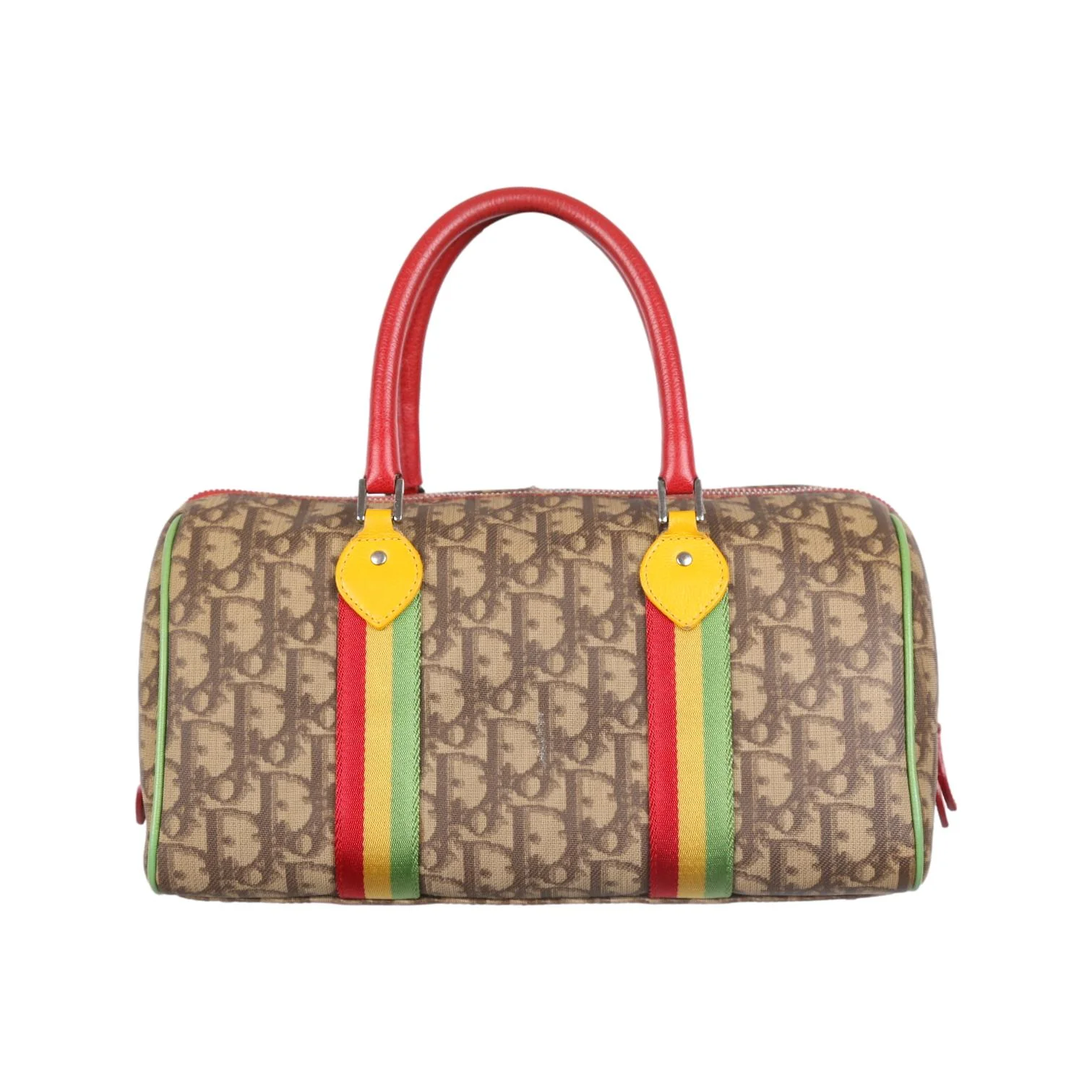 Dior Rasta Logo Boston Bag - Image 2