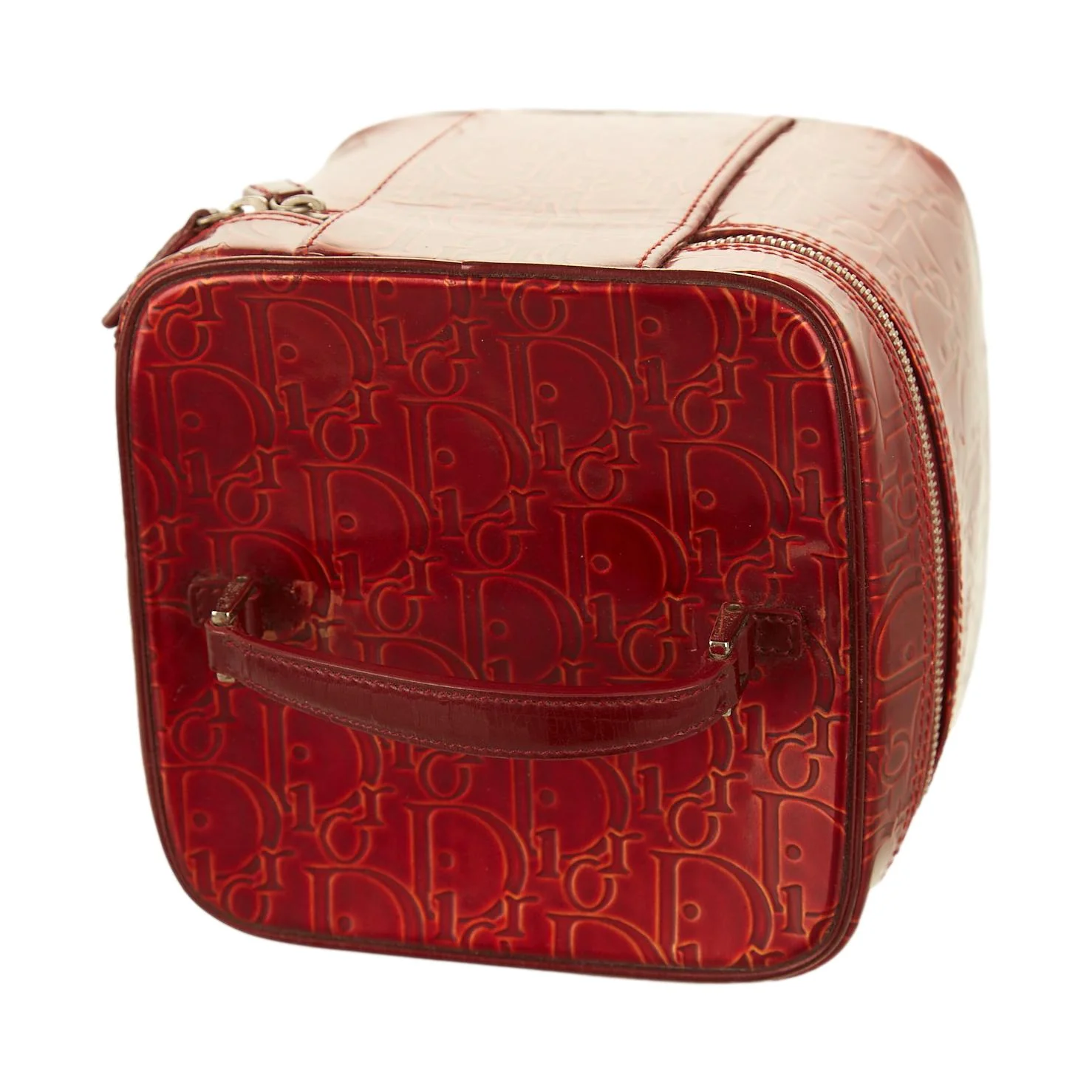 Dior Red Trotter Vanity Bag - Image 4