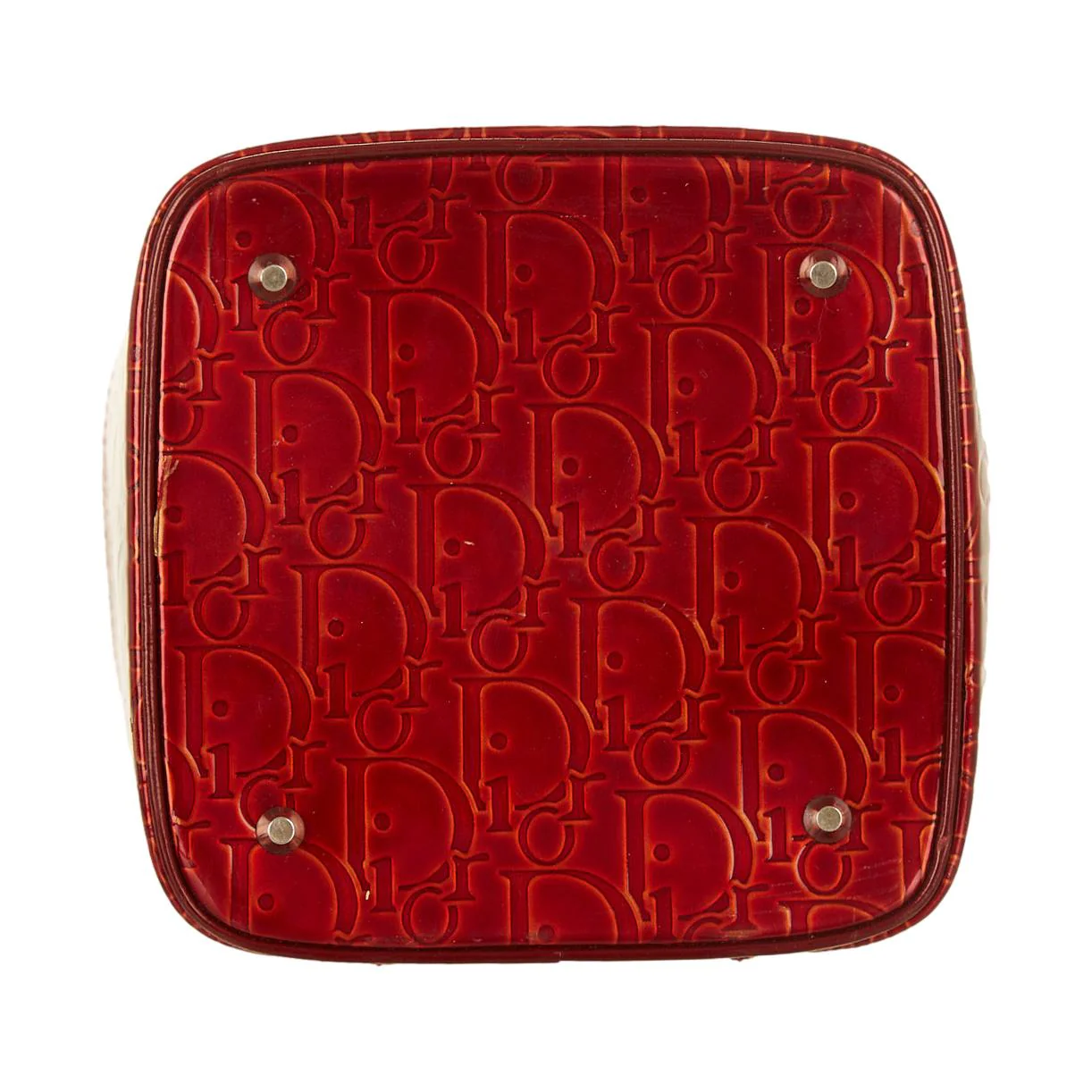 Dior Red Trotter Vanity Bag - Image 5