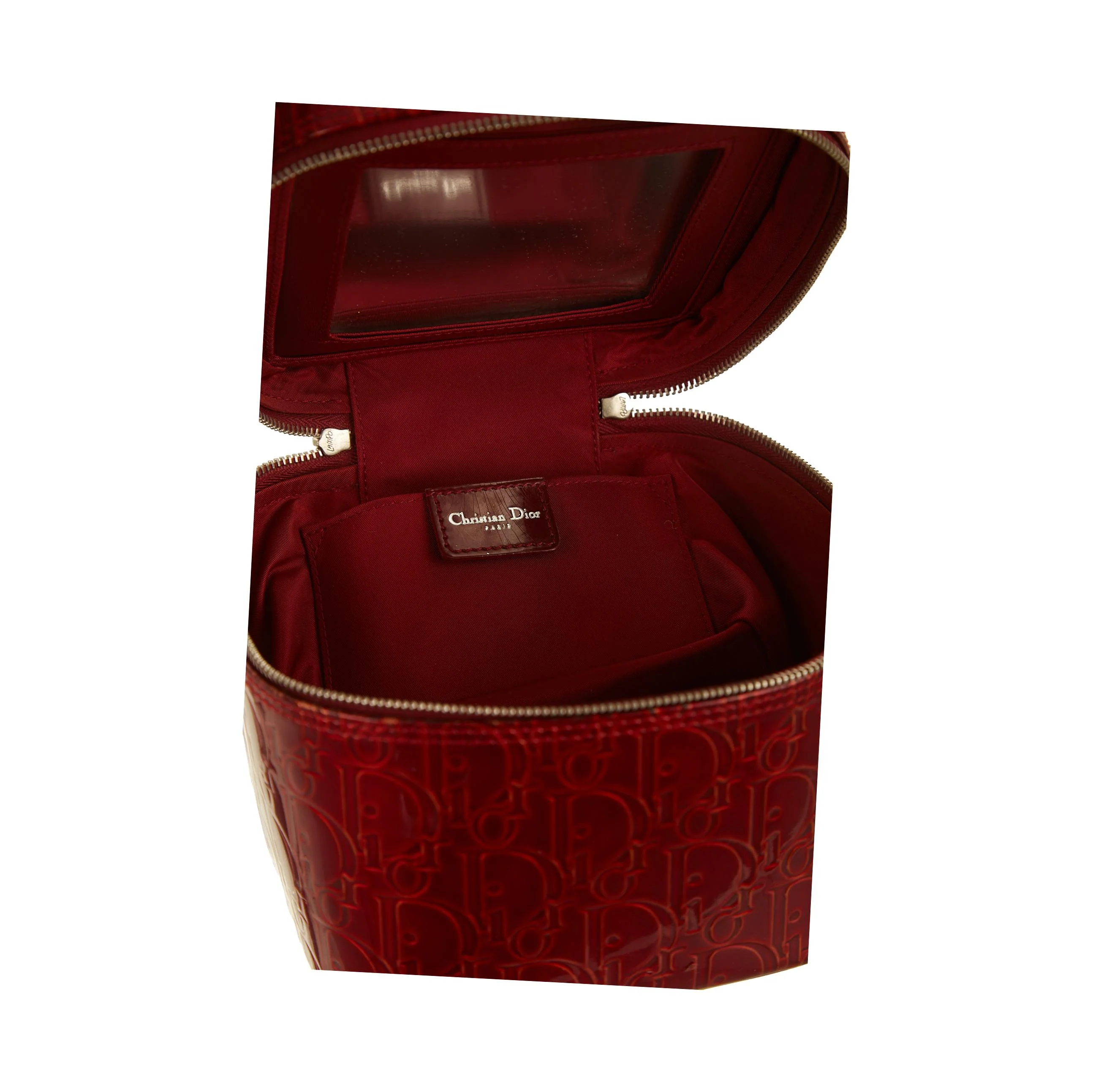 Dior Red Trotter Vanity Bag - Image 6