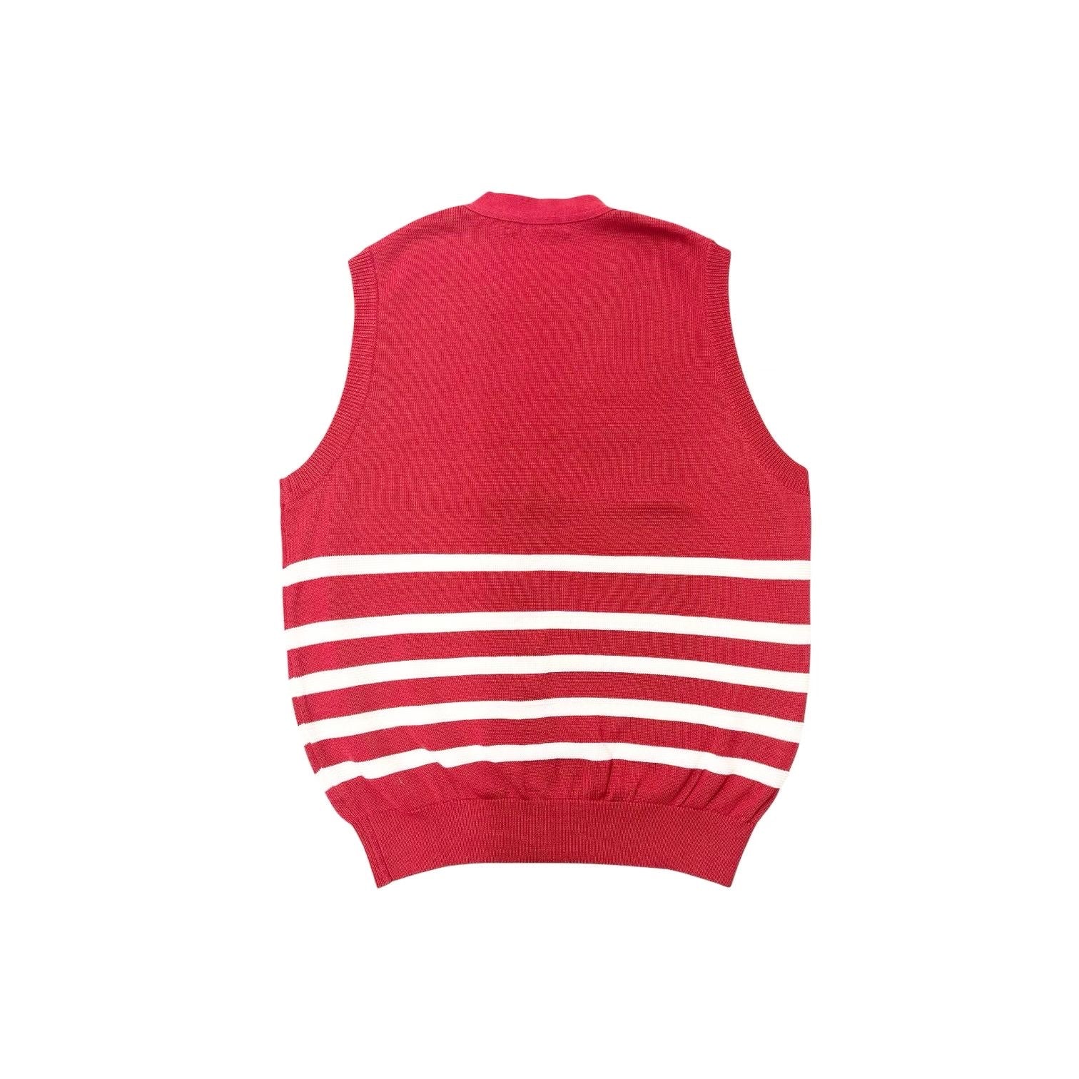 Dior Sports Red Button Vest - Image 2