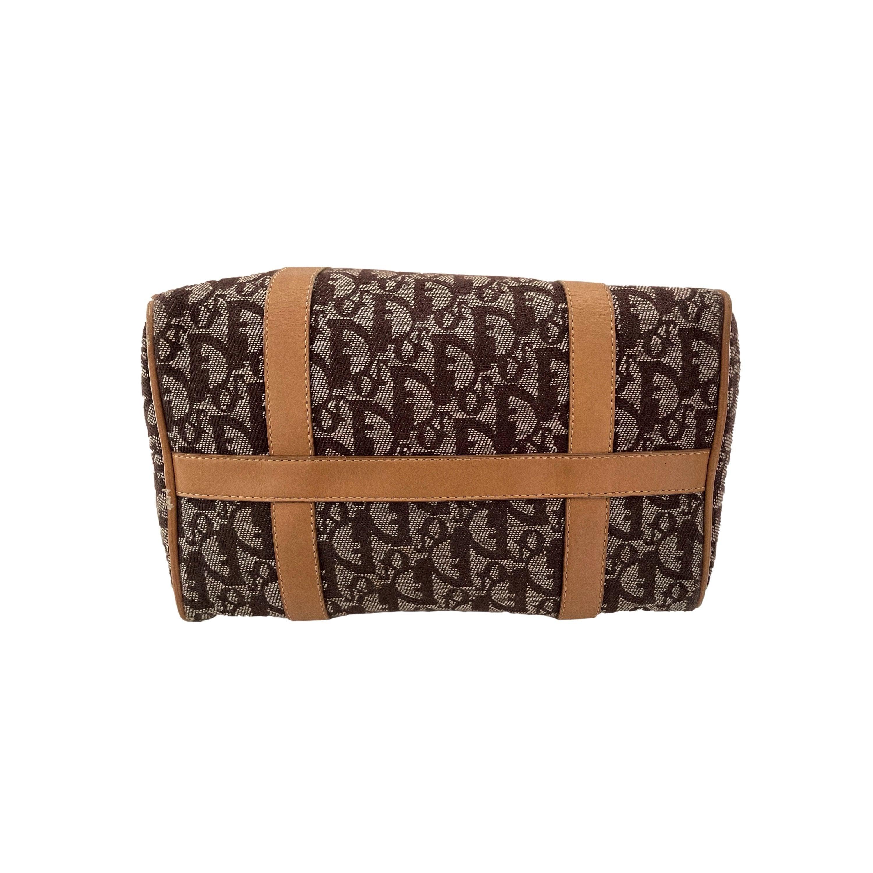 Dior Tan Monogram Mini Boston Bag - Image 2