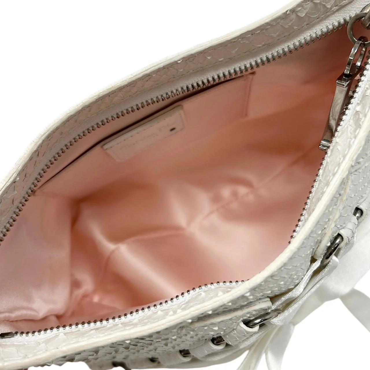 Dior White Corset Shoulder Bag - Image 4