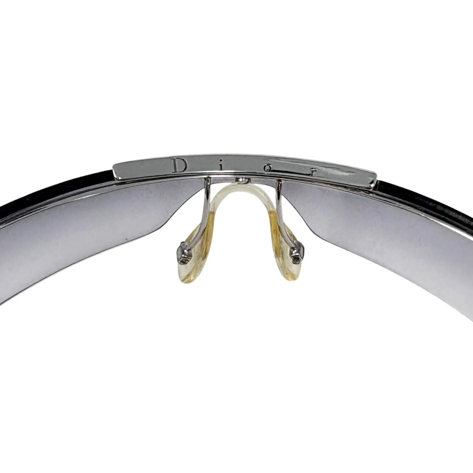 Dior White Logo Jumbo Sunglasses - Image 3