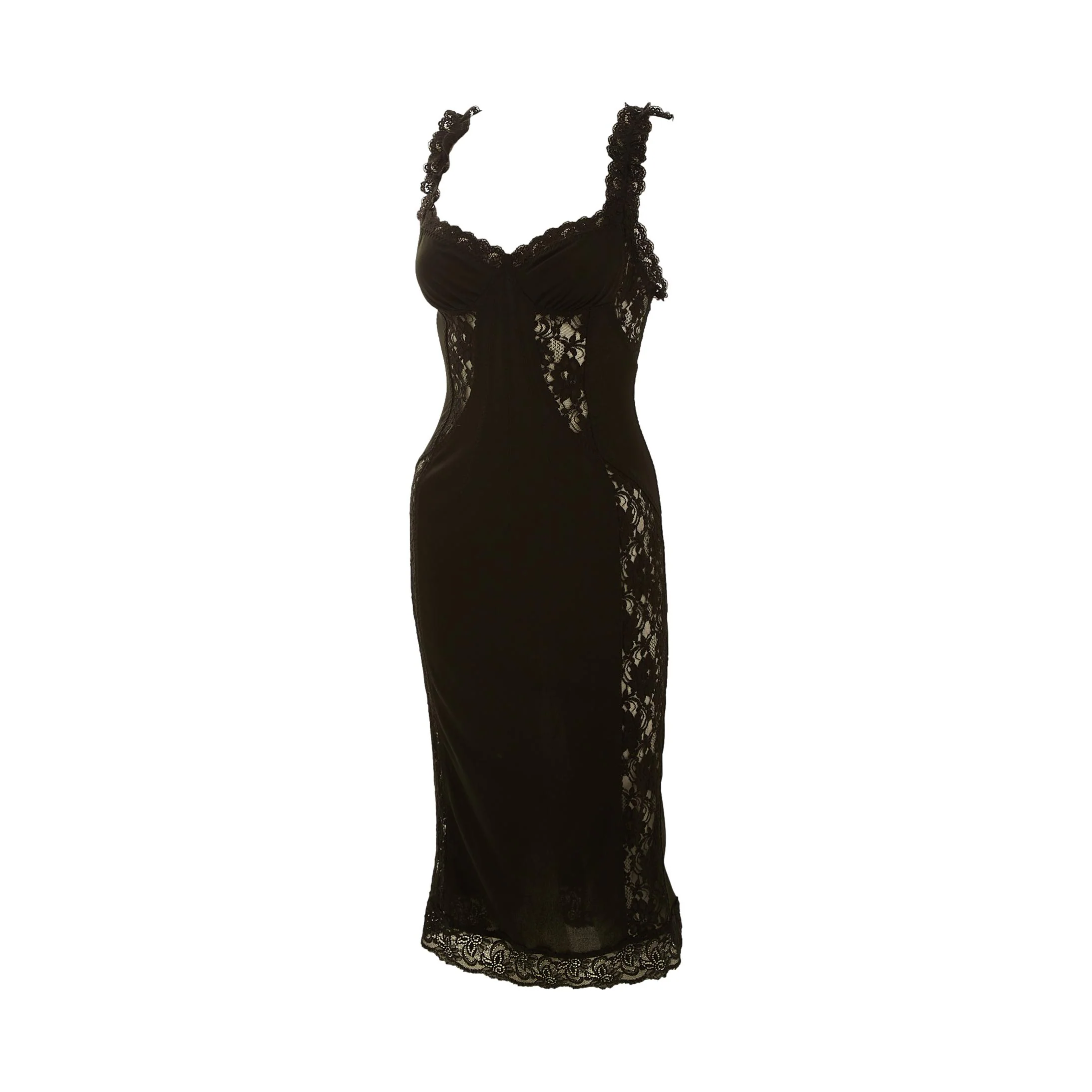 Dolce & Gabbana Black Lace Dress - Image 2