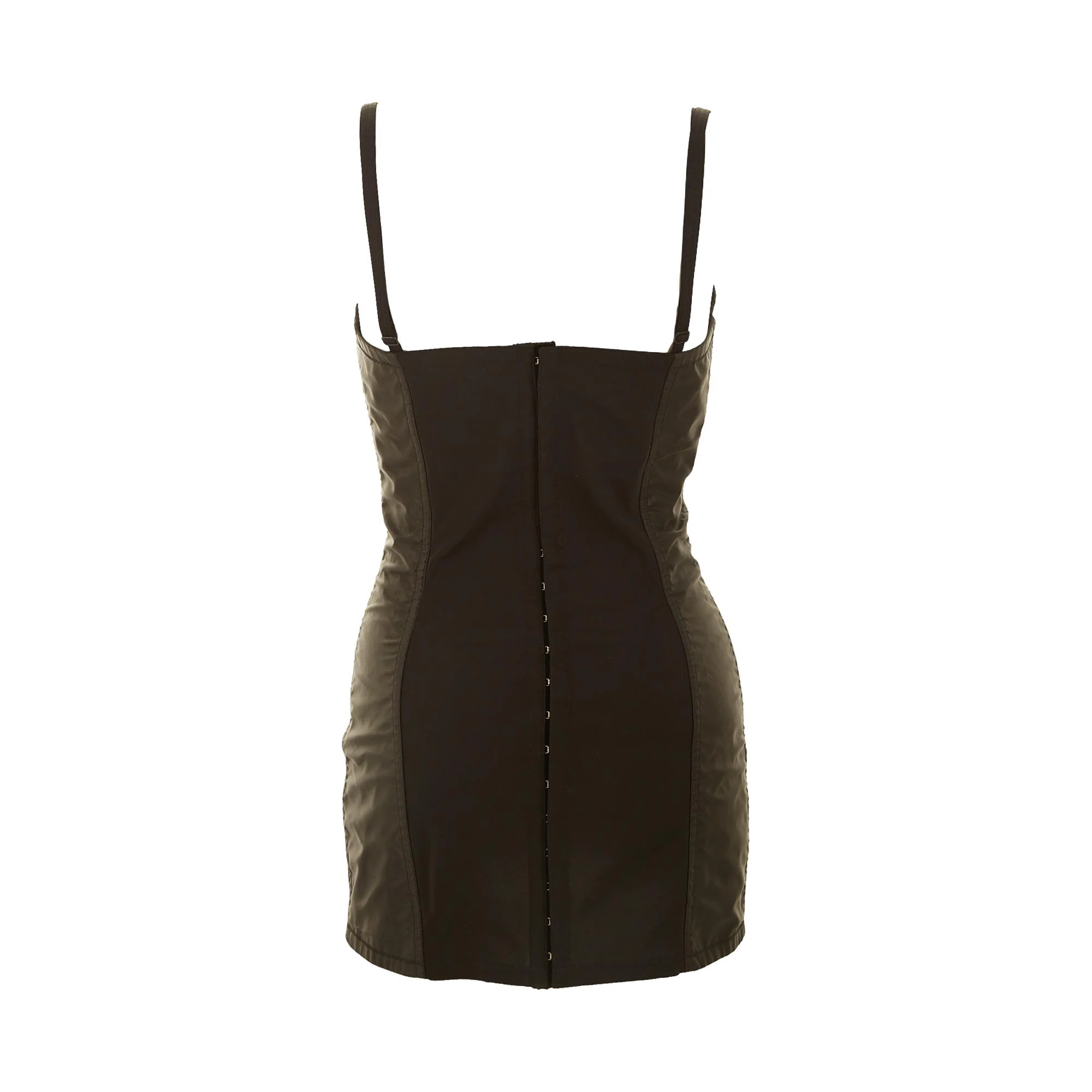 Dolce & Gabbana Black Tie Corset Dress - Image 2