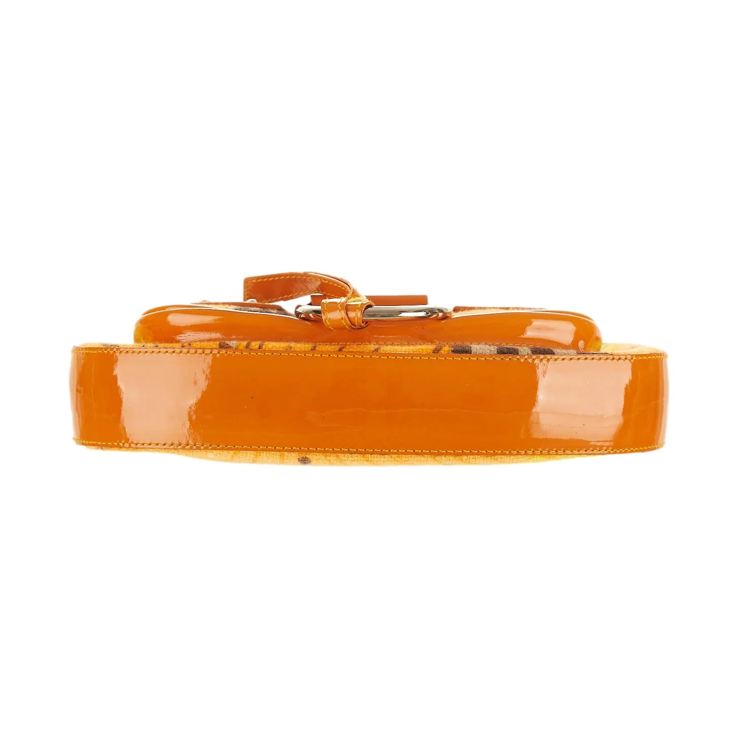 Dolce & Gabbana Orange Cheetah Print Shoulder Bag - Image 3