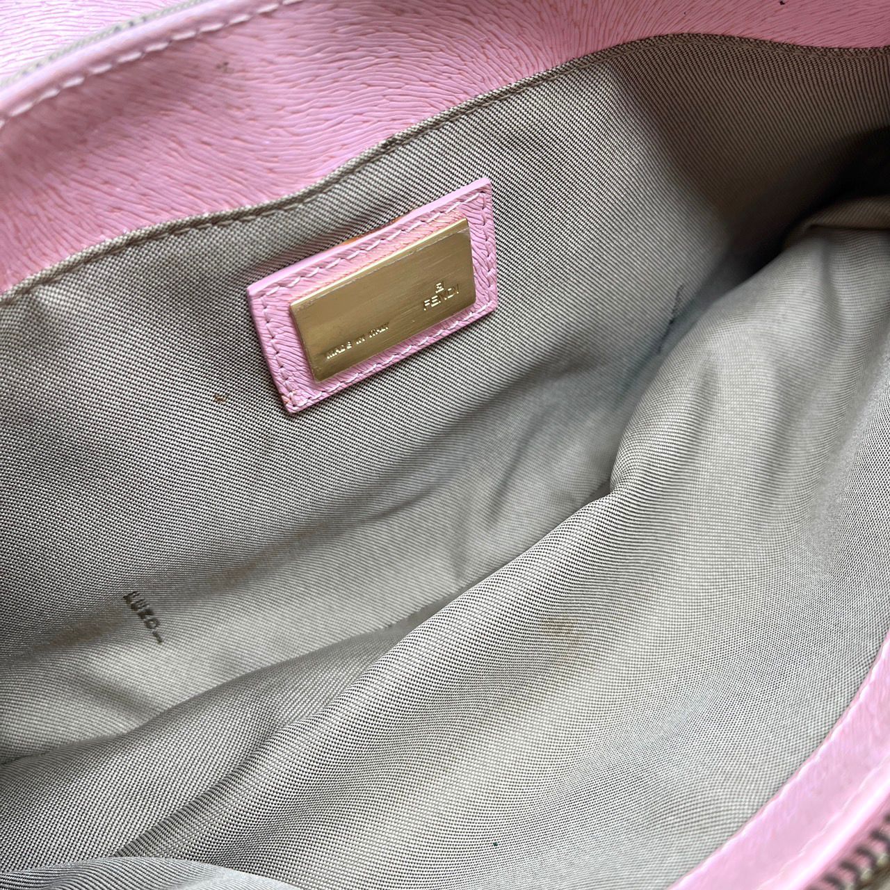 Fendi Beige Mini Shoulder Bag - Image 3