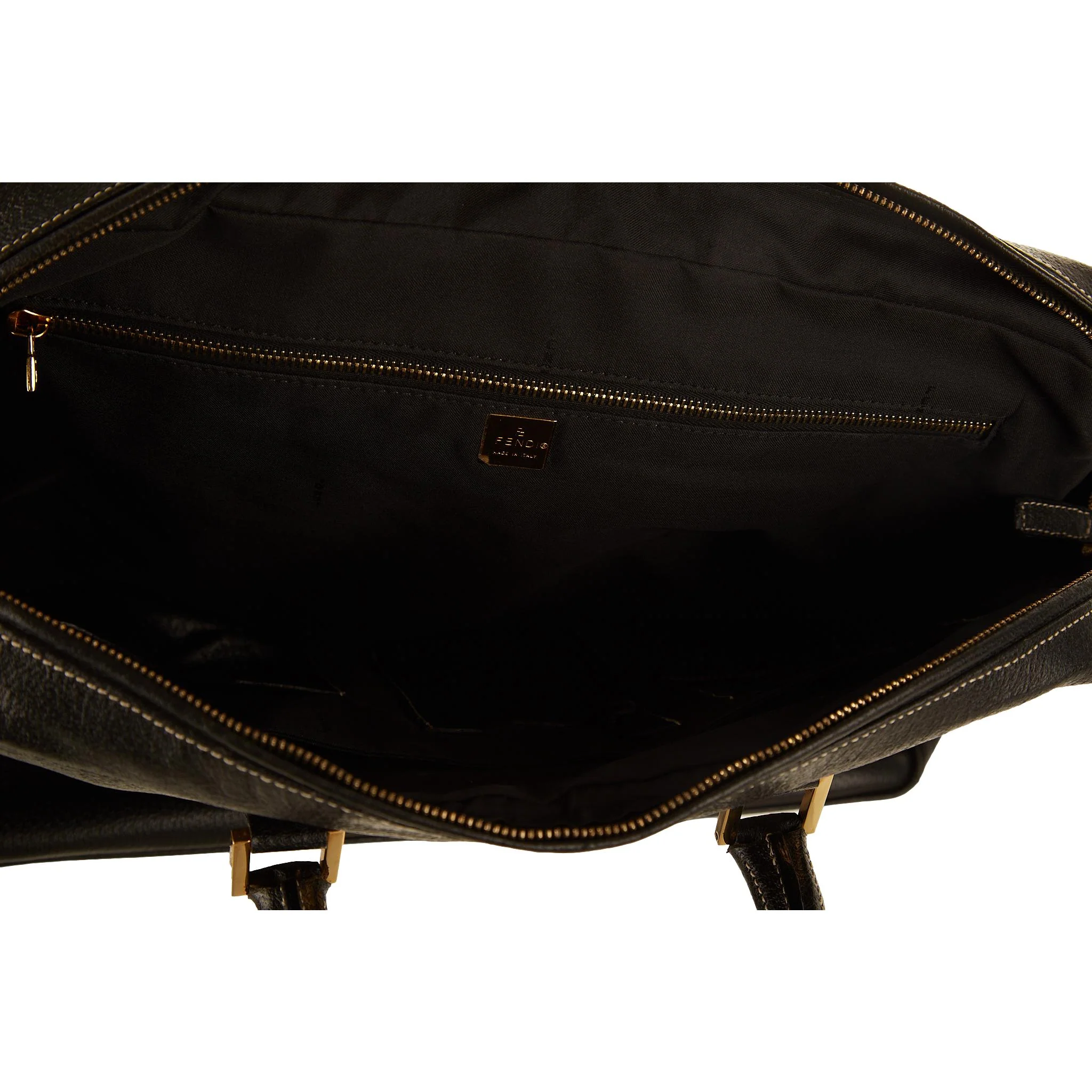 Fendi Black Top Handle Bag - Image 4