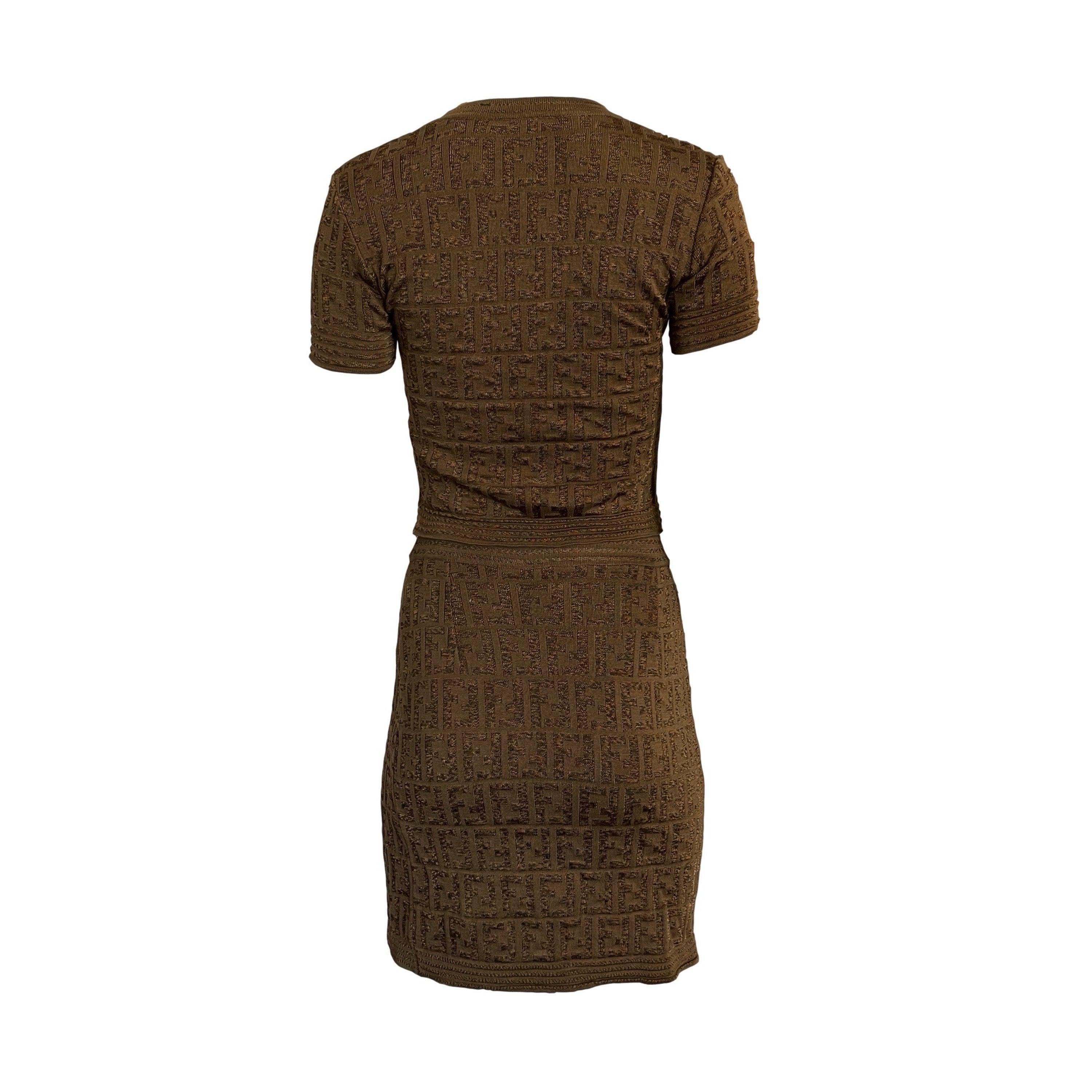Fendi Brown Monogram Set - Image 2
