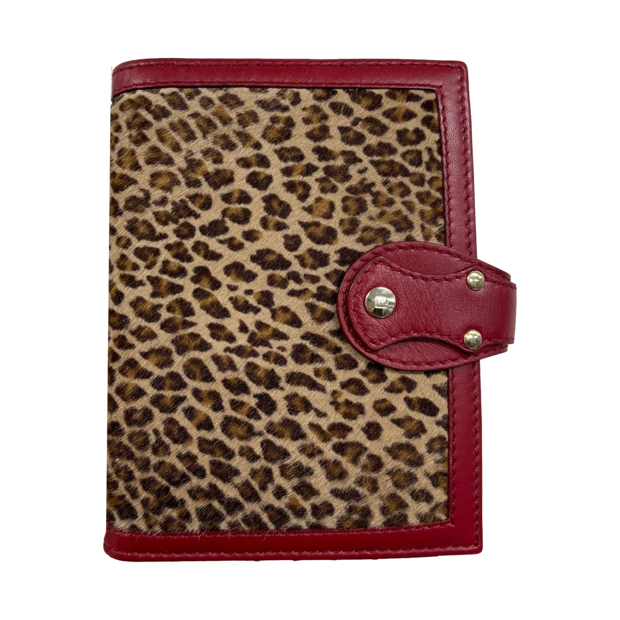 Fendi Calfhair Cheetah Notebook