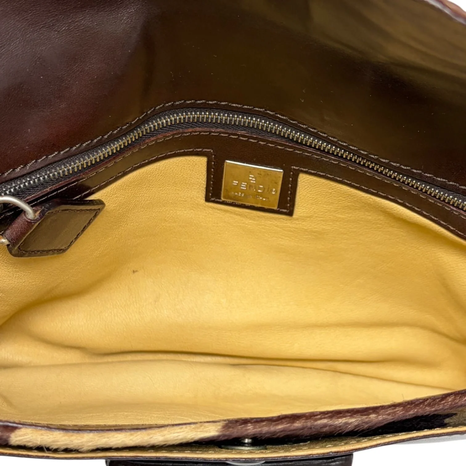 Fendi Cheetah Logo Shoulder Bag - Image 4