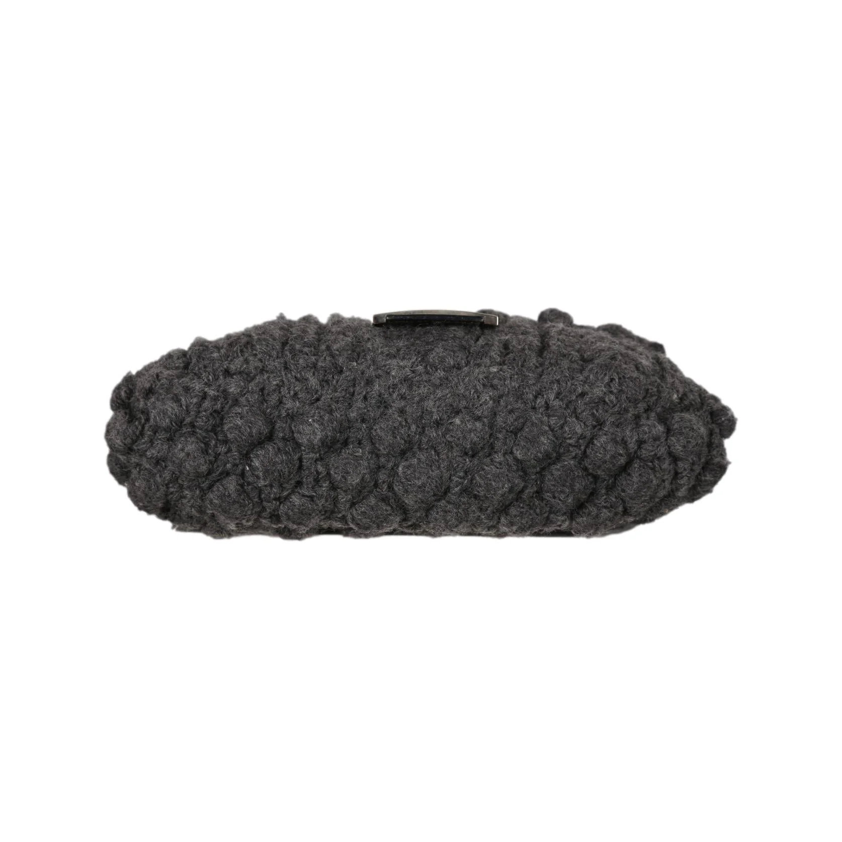 Fendi Grey Crochet Baguette - Image 3