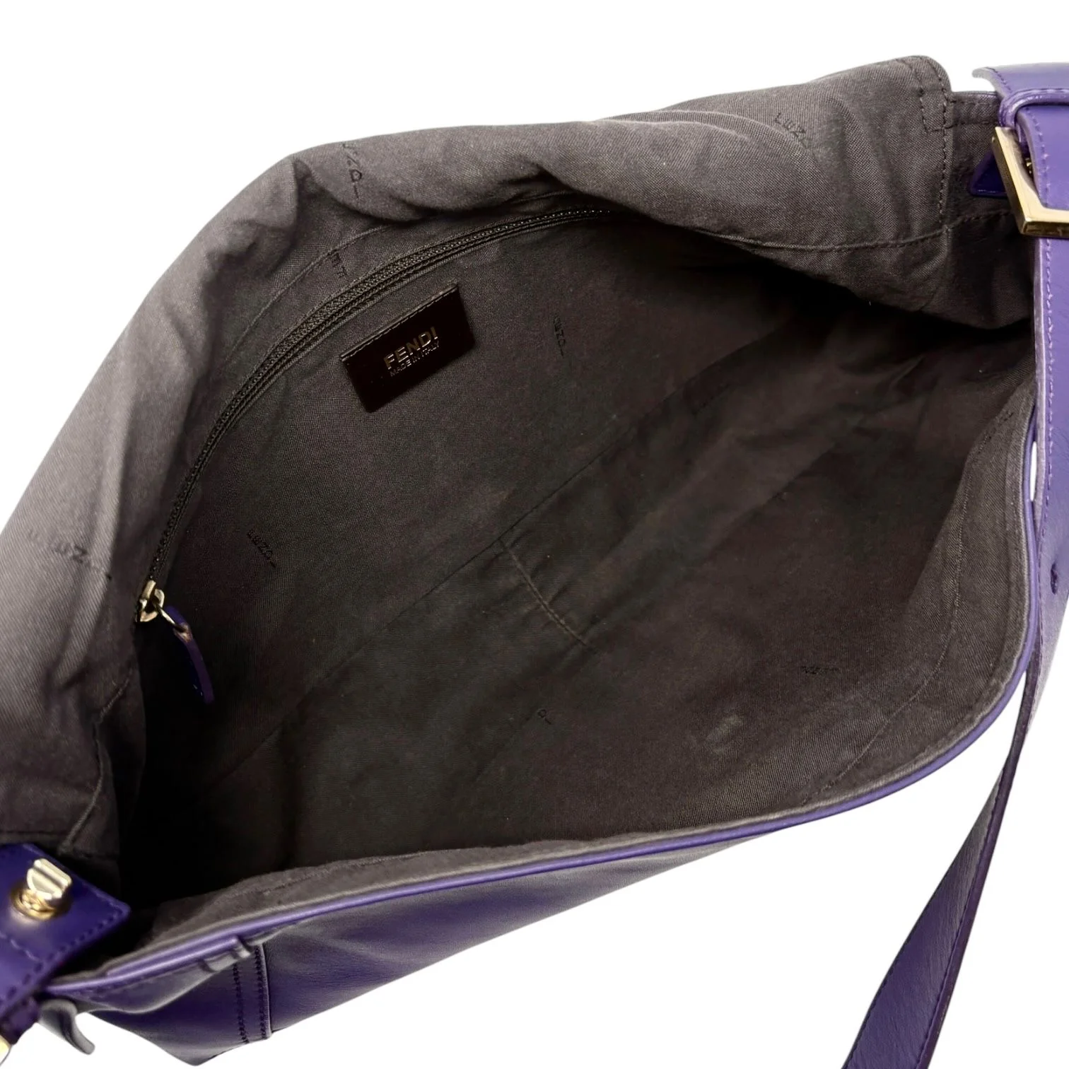 Fendi Jumbo Purple Baguette - Image 3