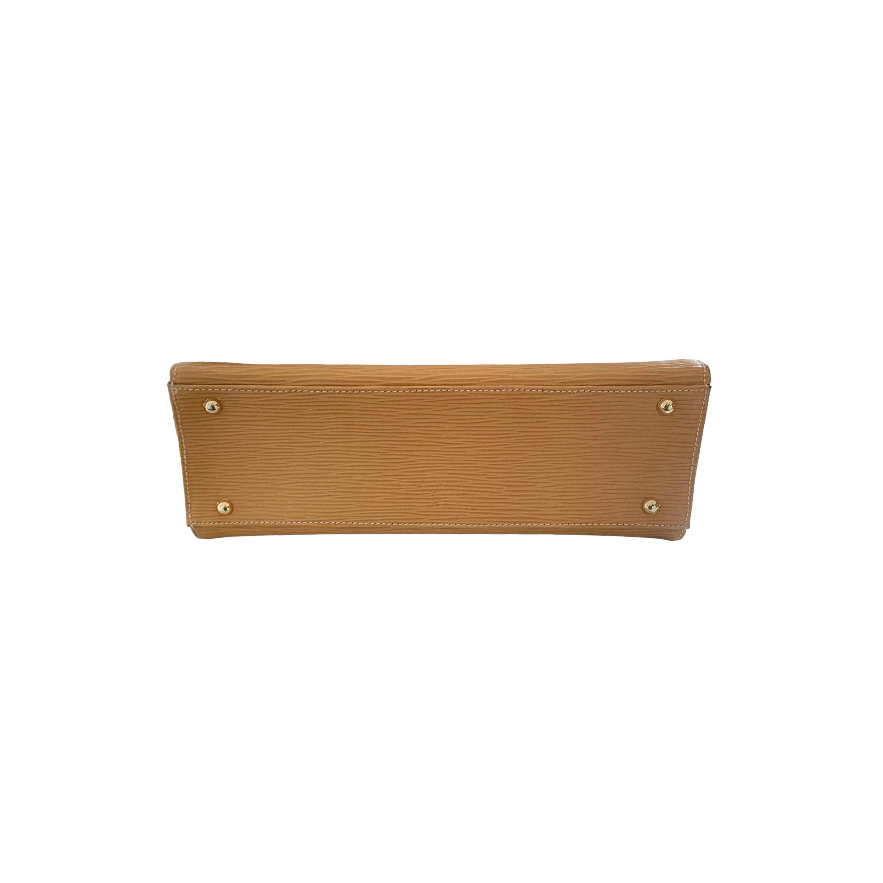 Fendi Mustard Epi Leather 2way Handle Bag - Image 3