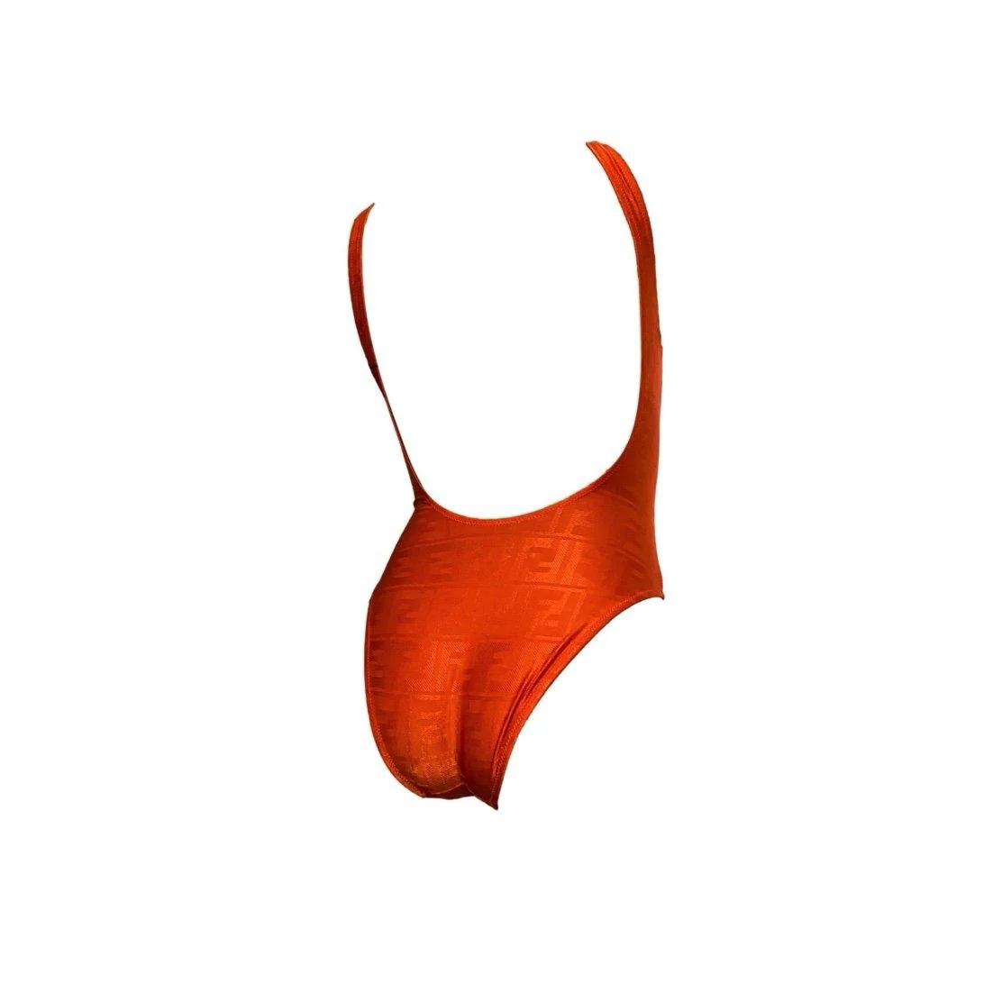 Fendi Orange Logo One Piece - Image 2