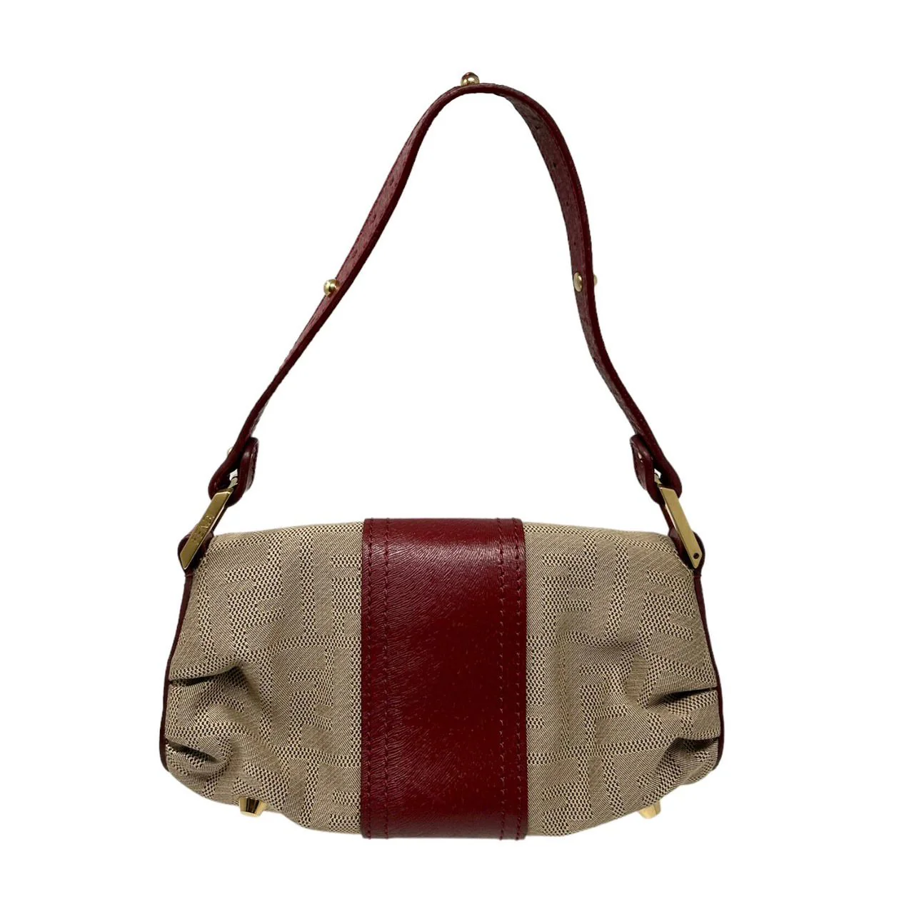 Fendi Red Mini Shoulder Bag - Image 2