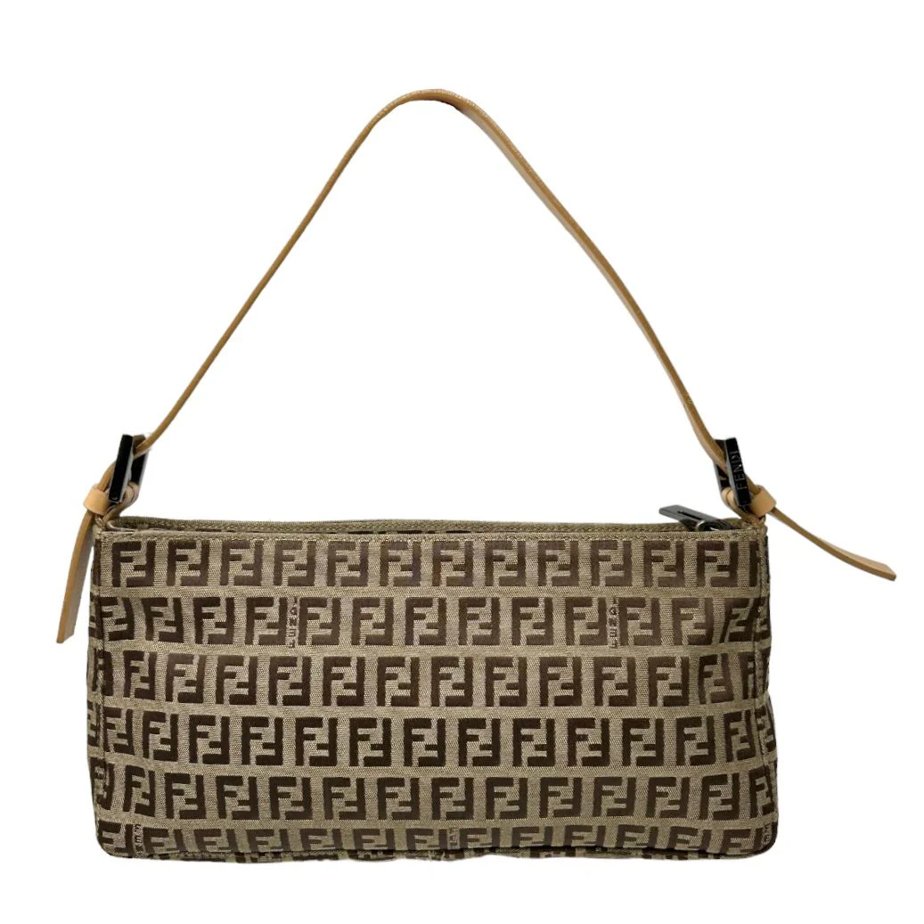Fendi Tan Logo Mini Shoulder Bag