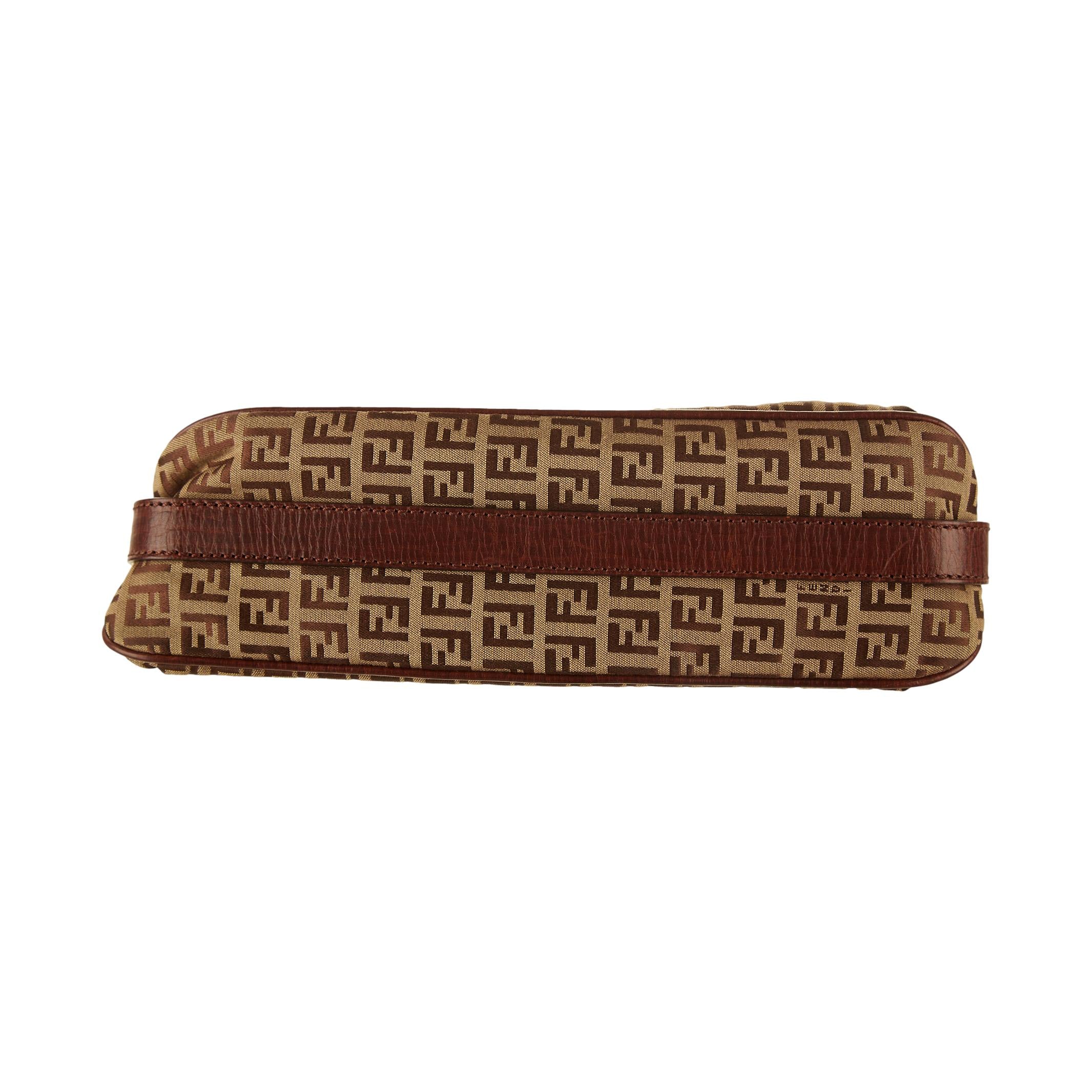Fendi Zucca Logo Shoulder Bag - Image 3