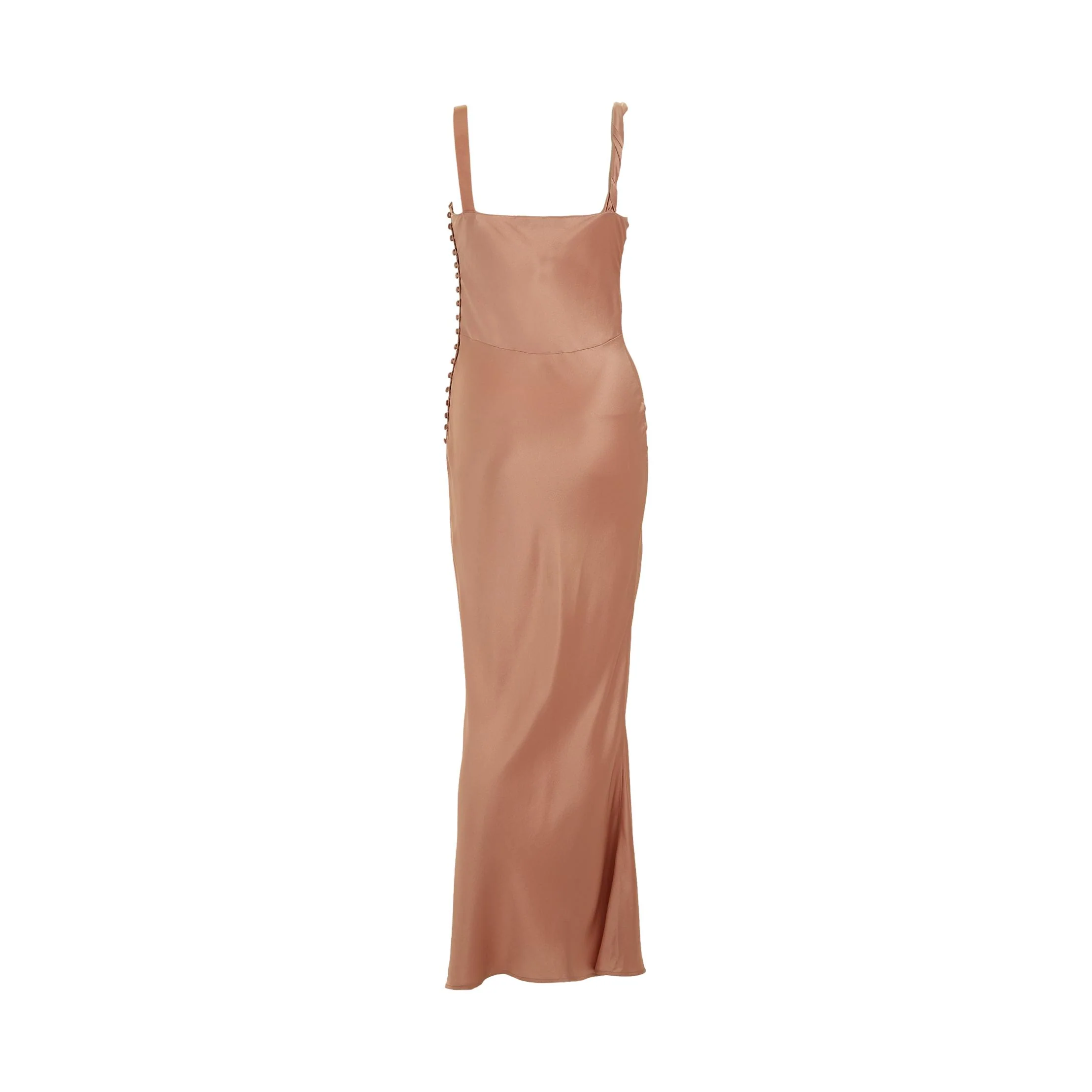Galliano Pink Silk Gown - Image 2