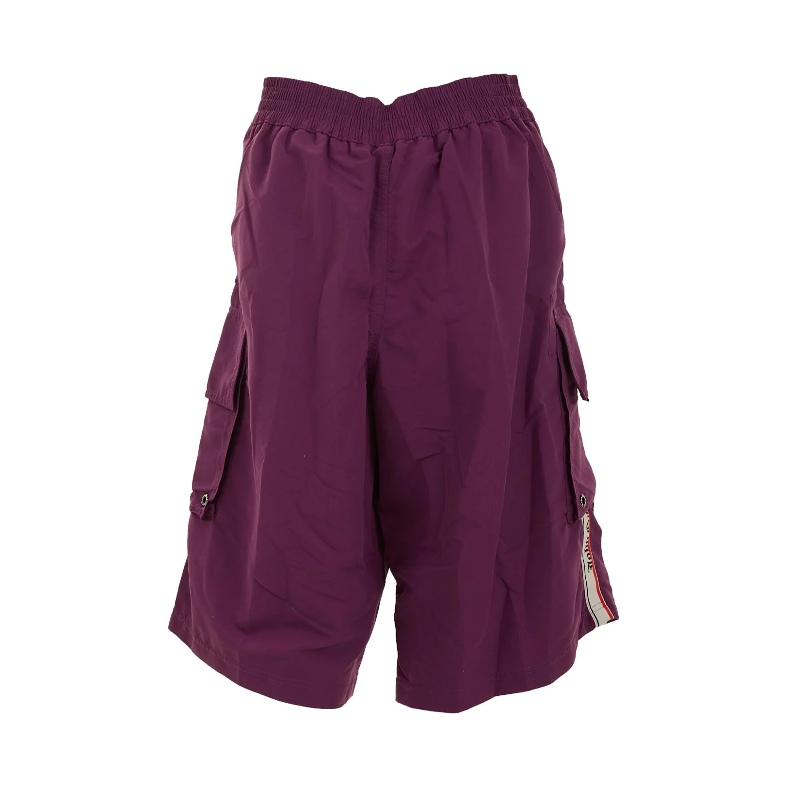 Galliano Purple Cargo Shorts - Image 3