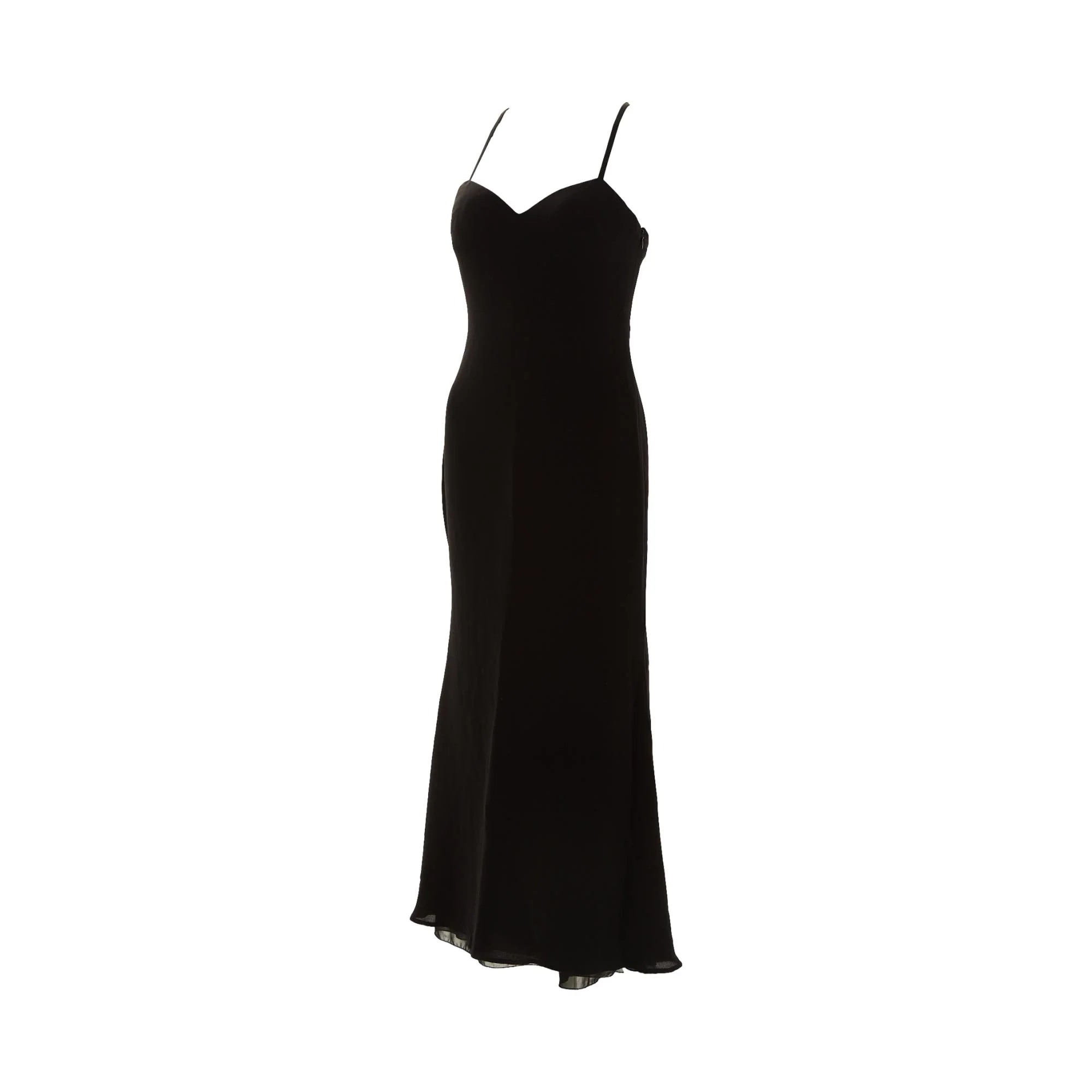 Gianni Versace Black Silk Gown - Image 2