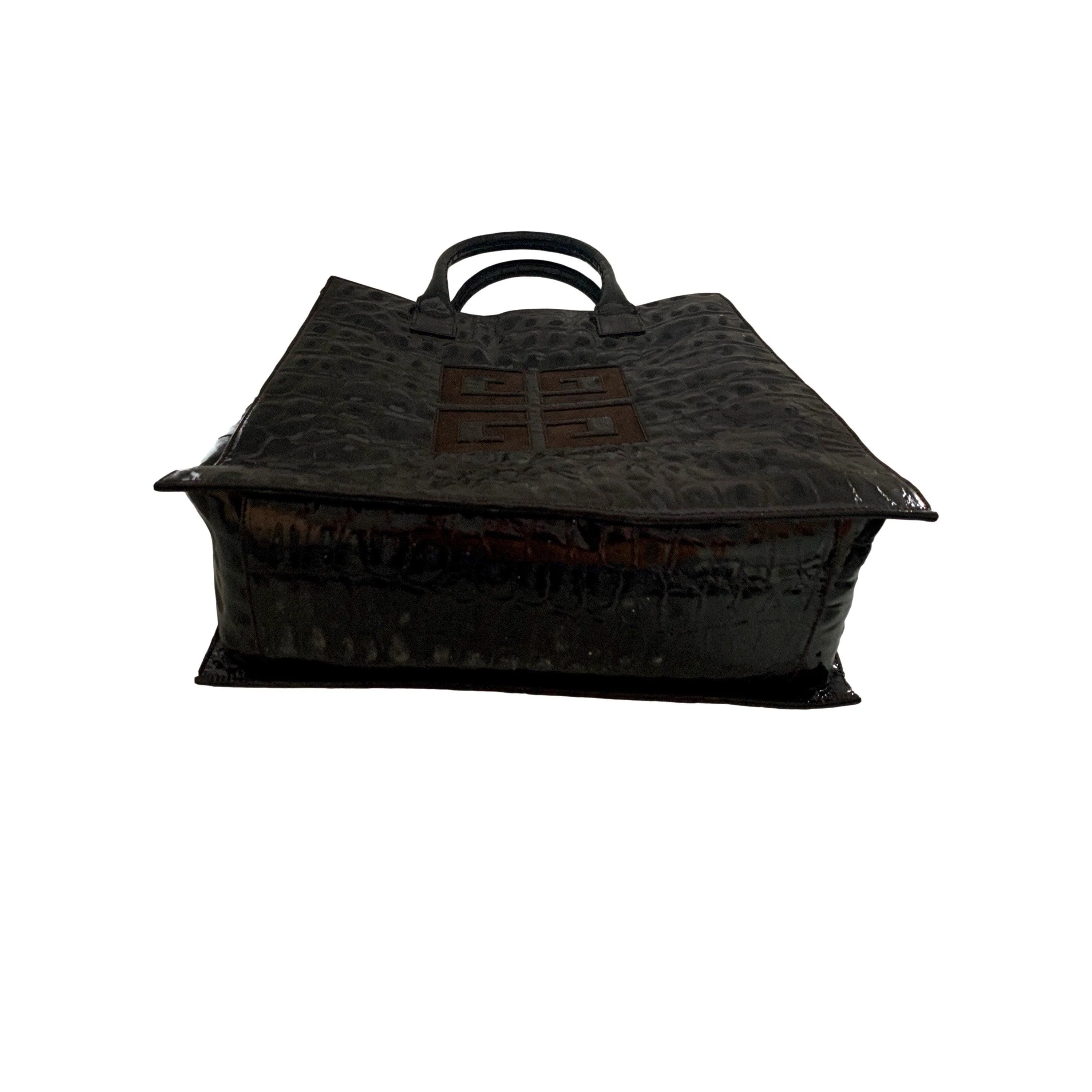 Givenchy Black Croc Embossed Tote š° - Image 3