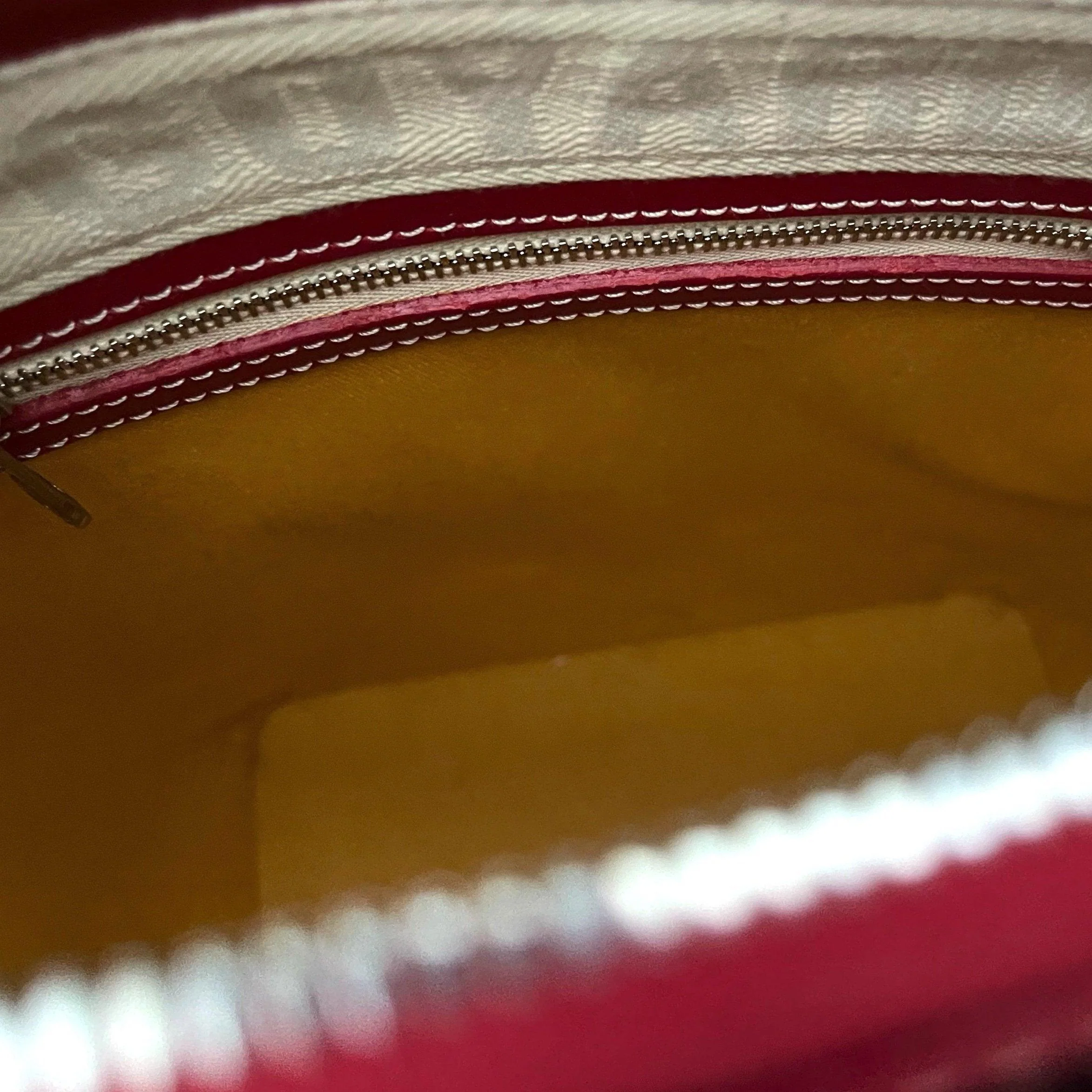 Goyard Red Monogram Tote - Image 6