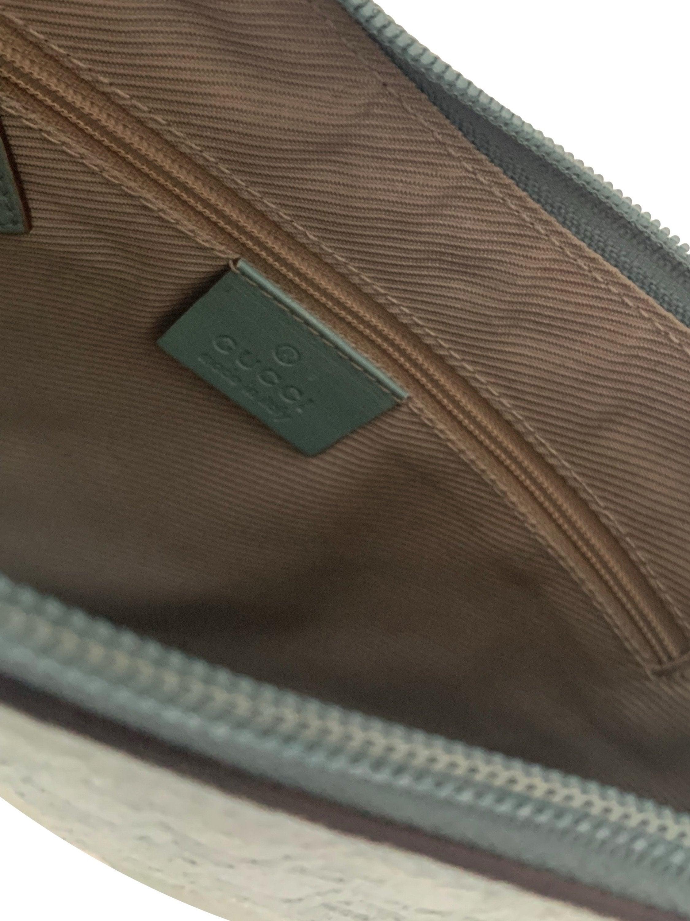 Gucci Baby Blue Suede Shoulder Bag - Image 5