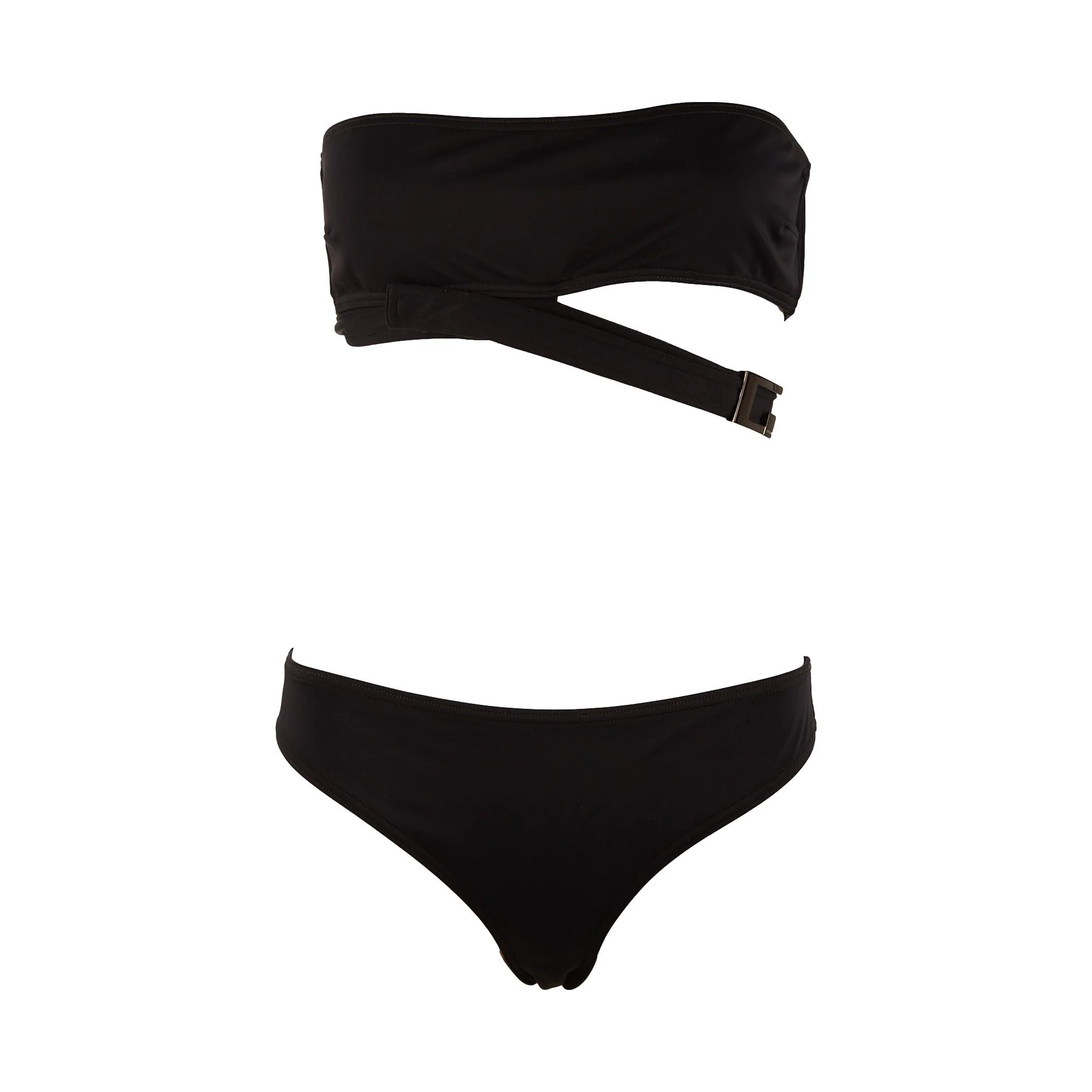 Gucci Black Halter Bikini