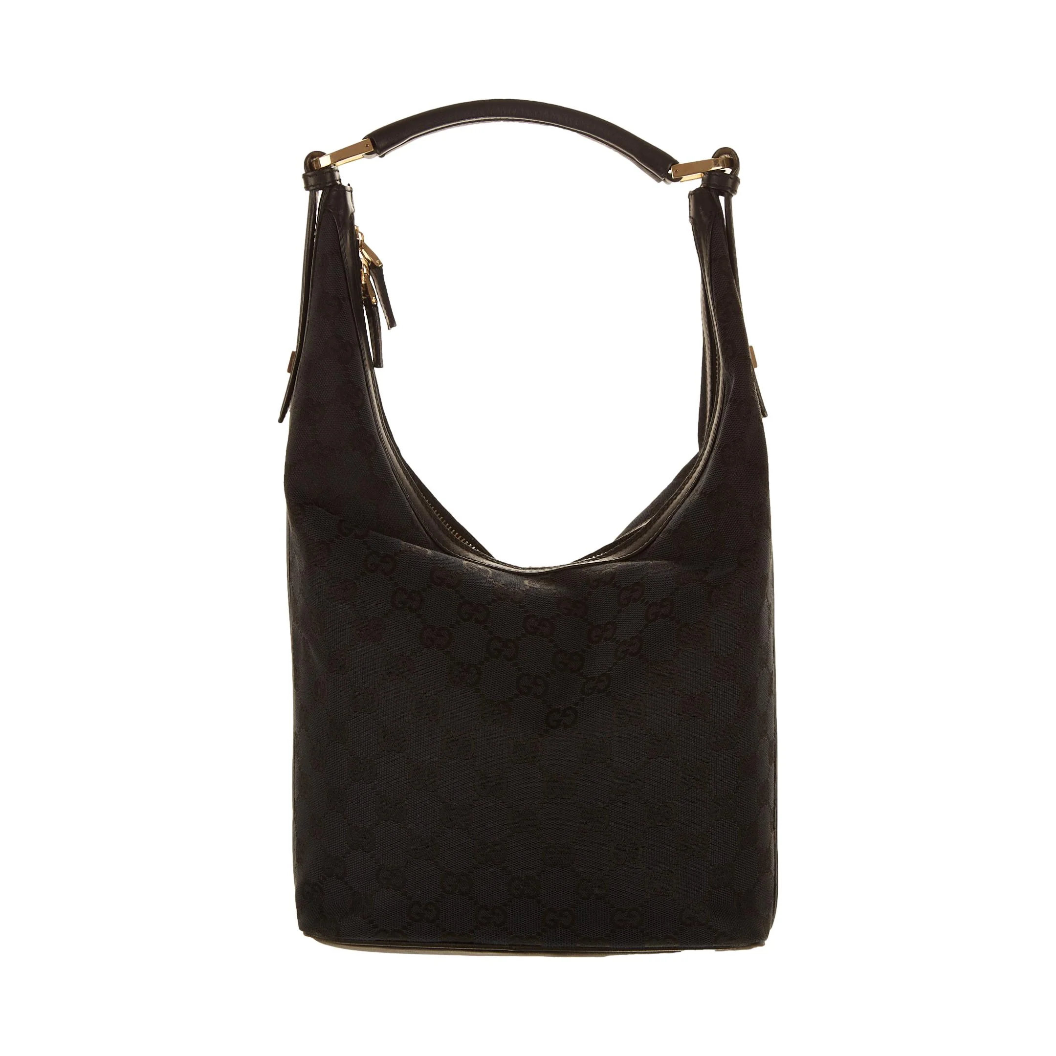 Gucci Black Logo Shoulder Bag - Image 2