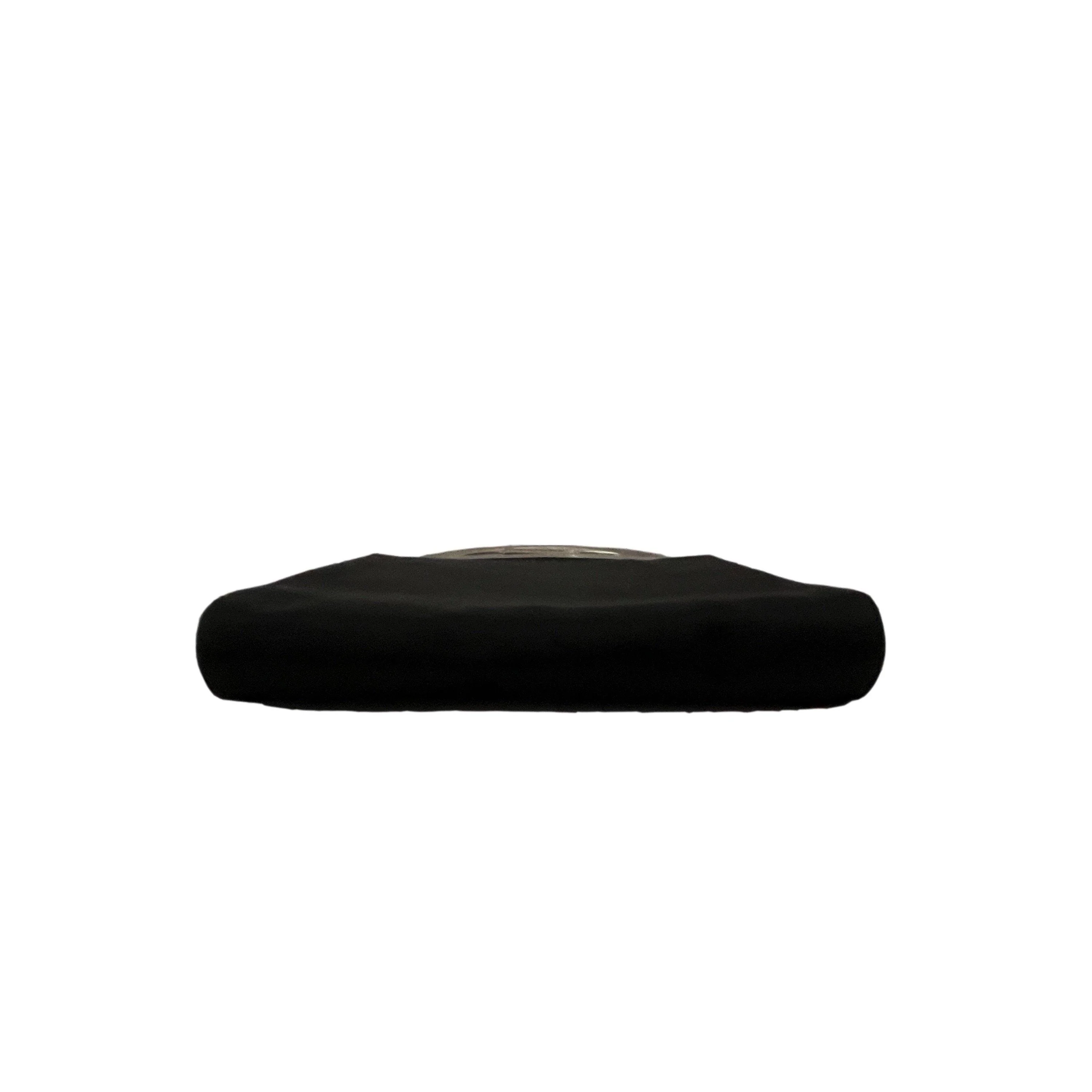 Gucci Black Satin Top Handle - Image 3