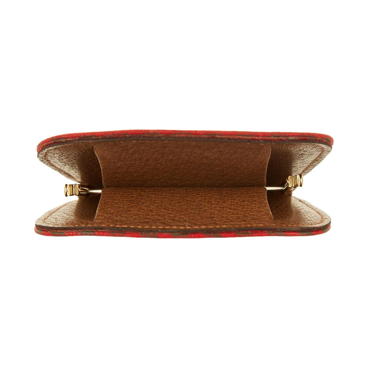 Gucci Brown Kiss Lock Wallet - Image 3