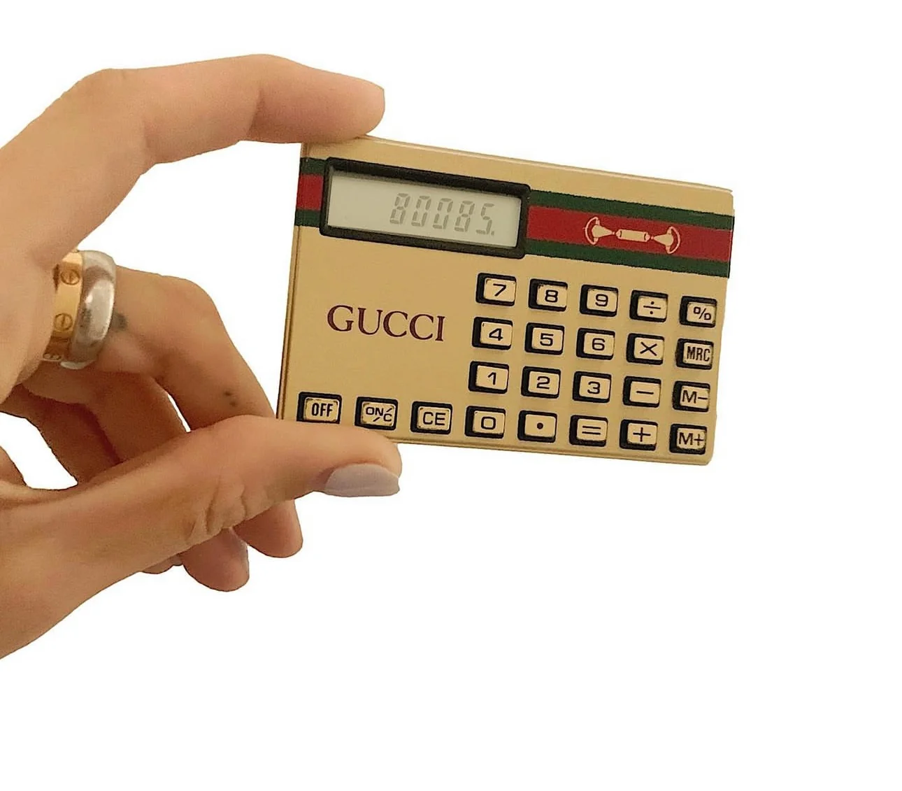 Gucci Gold Logo Calculator
