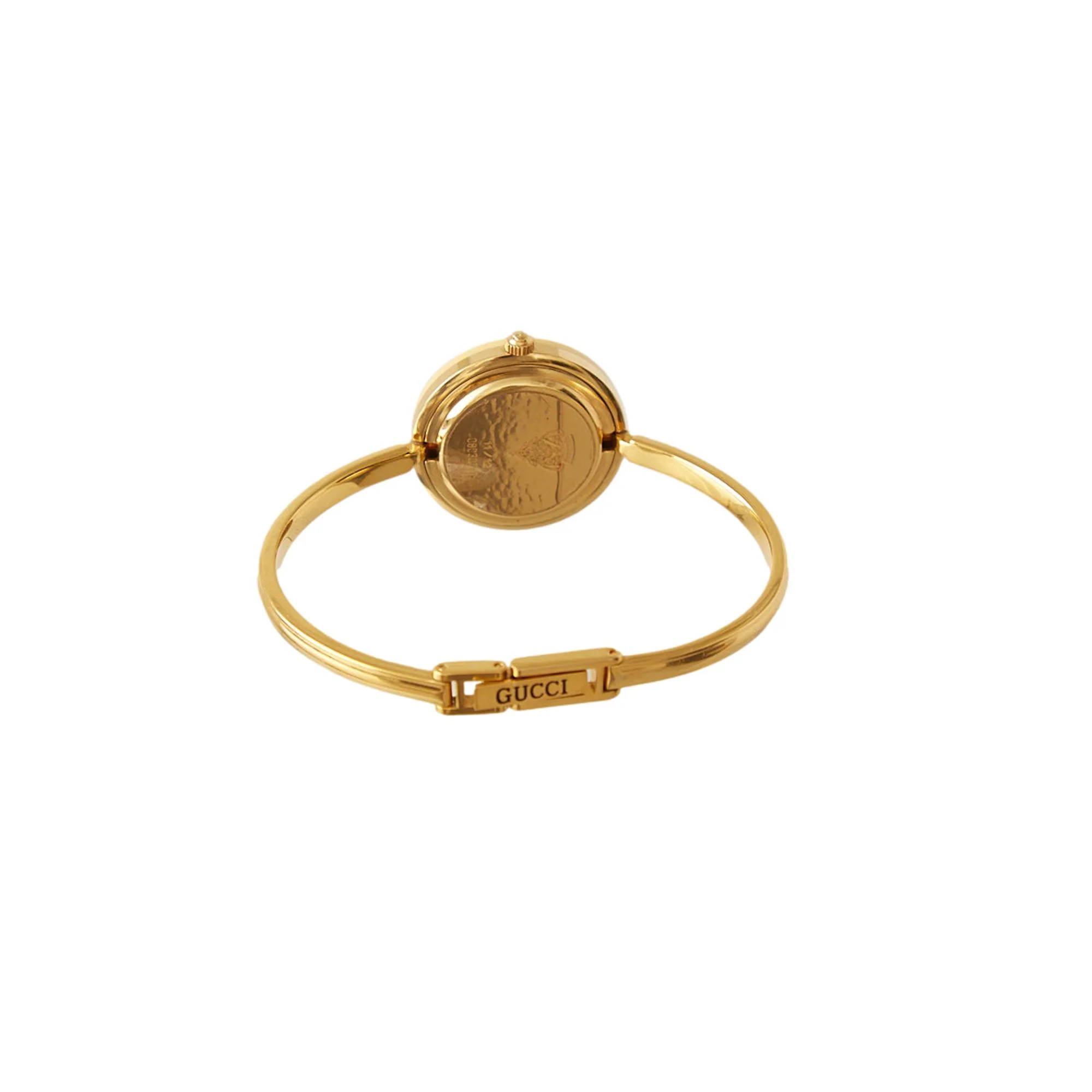 Gucci Gold Round Watch - Image 2