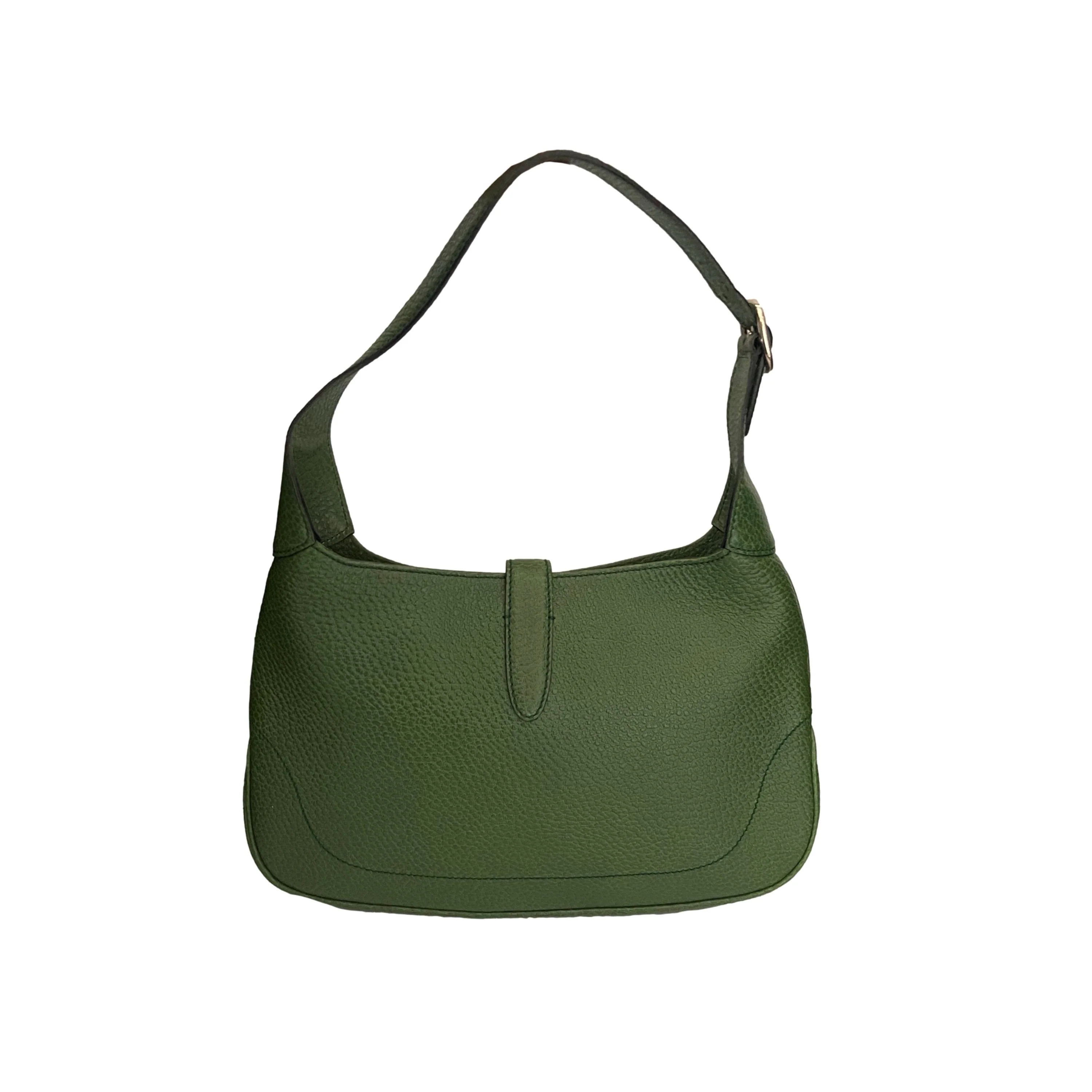 Gucci Green Leather Shoulder Bag - Image 2