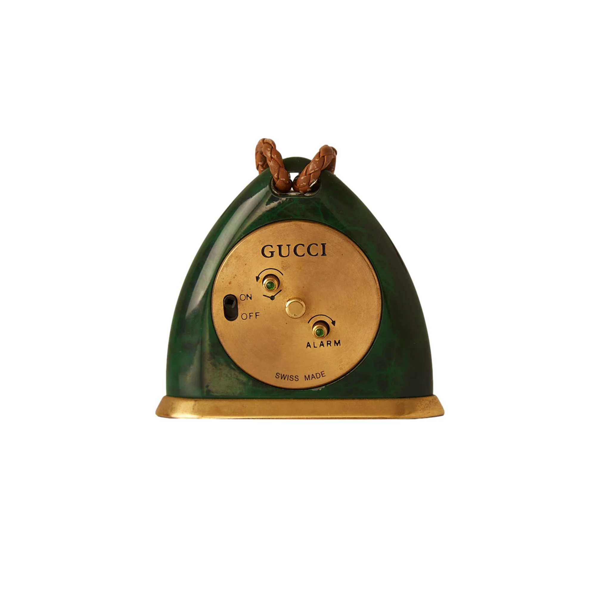 Gucci Green Logo Table Clock - Image 2