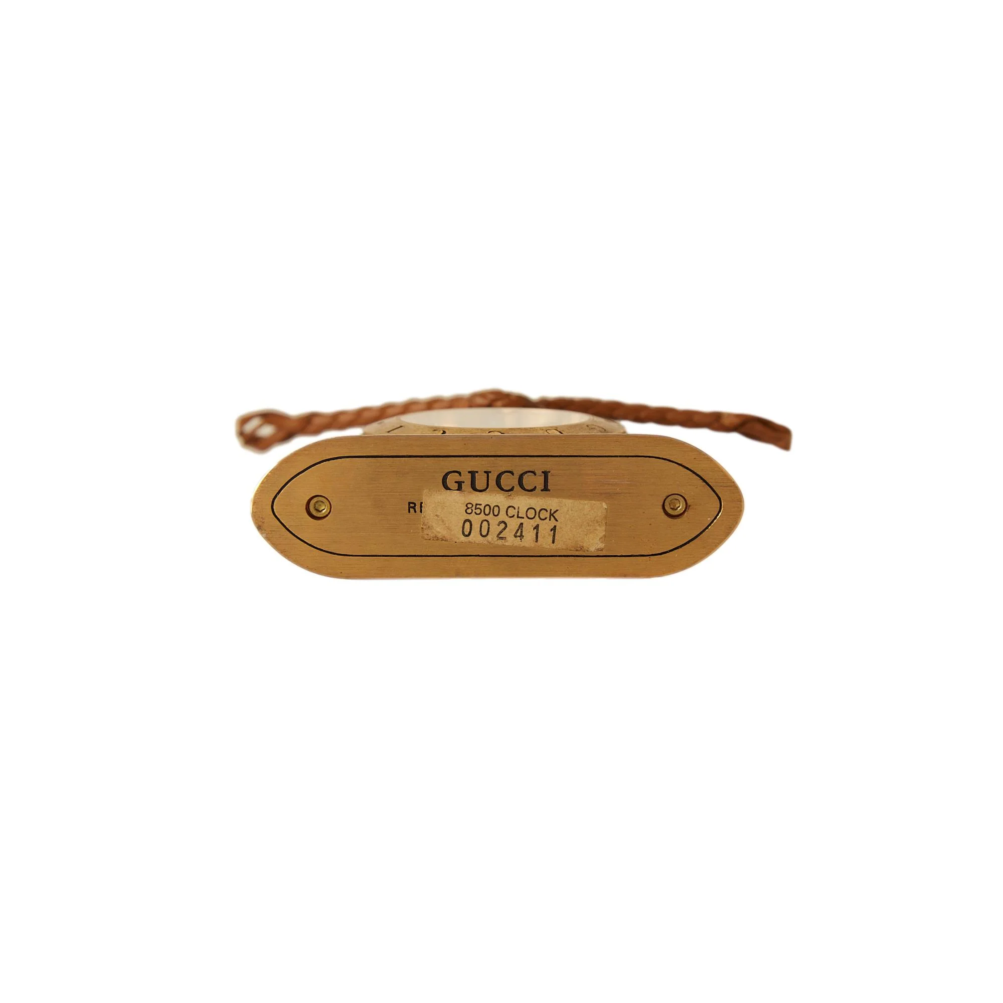 Gucci Green Logo Table Clock - Image 3