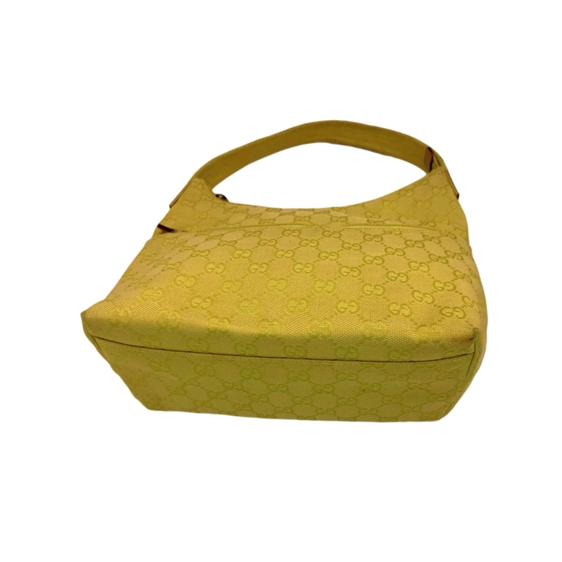 Gucci Green Monogram Shoulder Bag - Image 2
