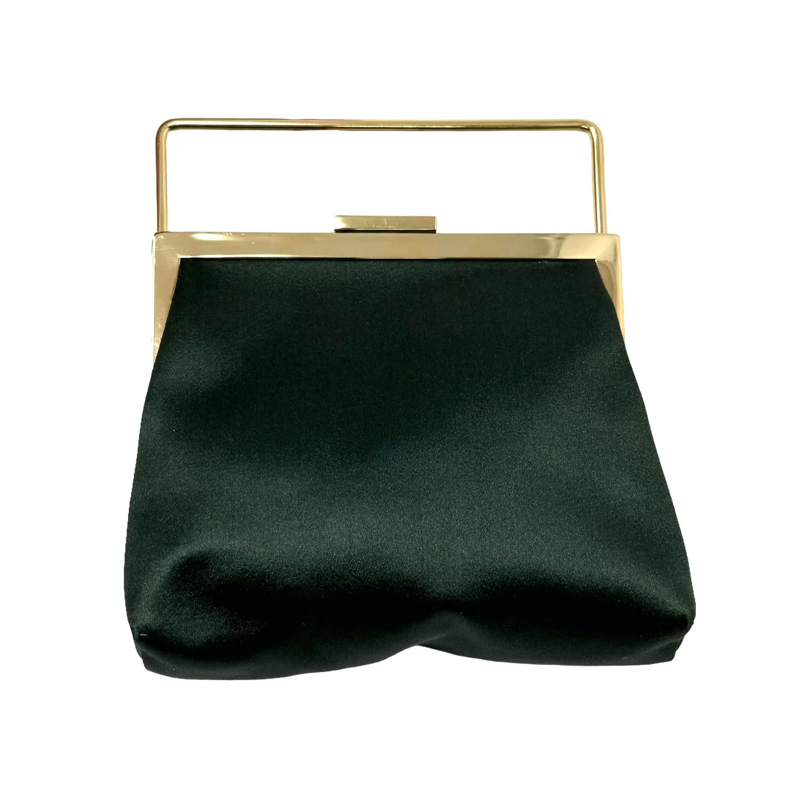 Gucci Green Satin Mini Top Handle - Image 3